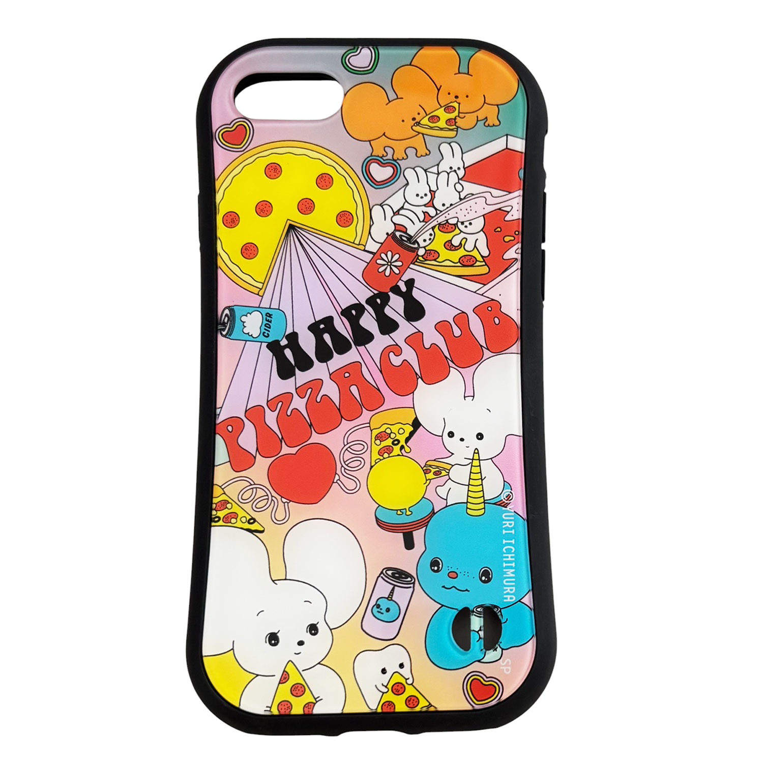 [公式] メーカー直営 なにげないねずみ・シラタマ iPhone7/8/SE兼用 iPhoneケース ハッピーピザクラブ