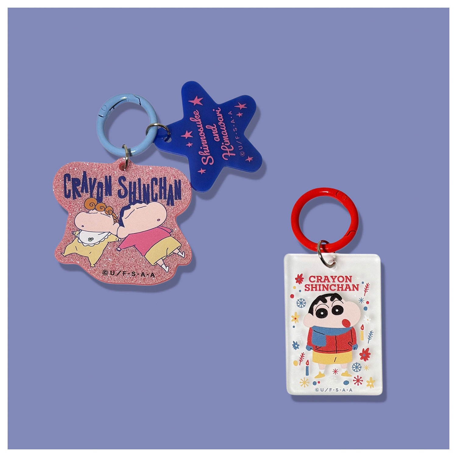 公式] メーカー直営 クレヨンしんちゃん カラーアクリルキーホルダー