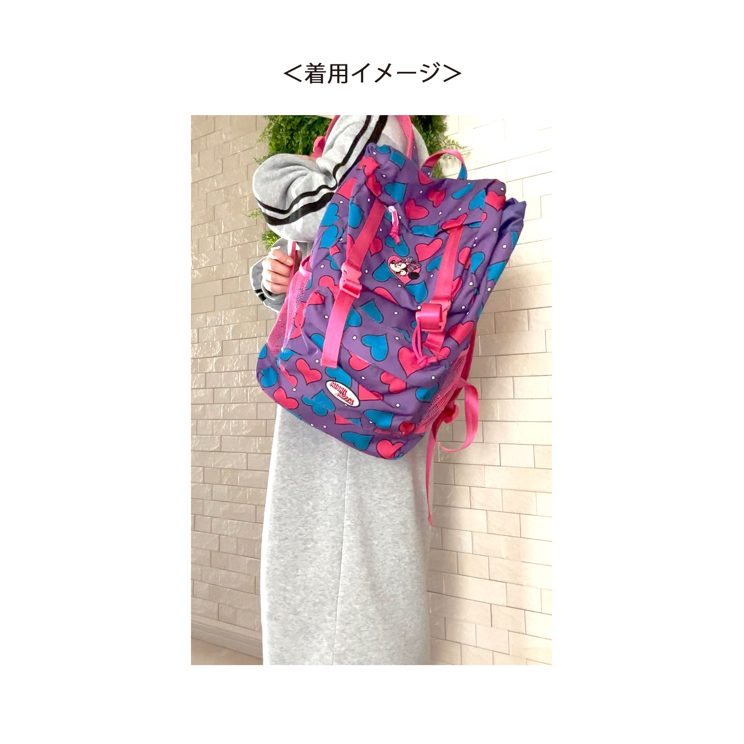 [公式] ディズニー ノスタルジカ バックパック ミニーマウス