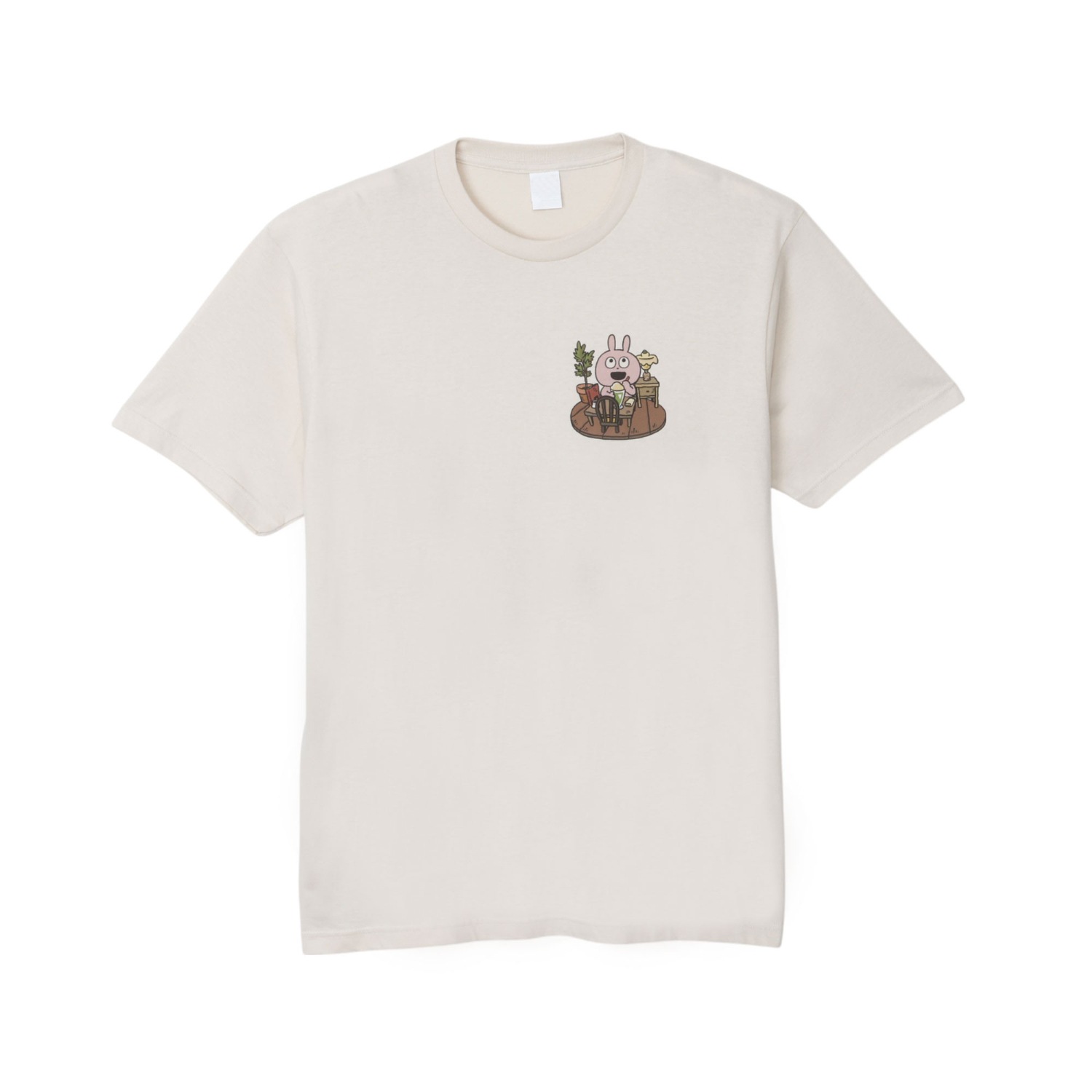 [公式] スタジオUG Tシャツ ラブラビット ワンポイント