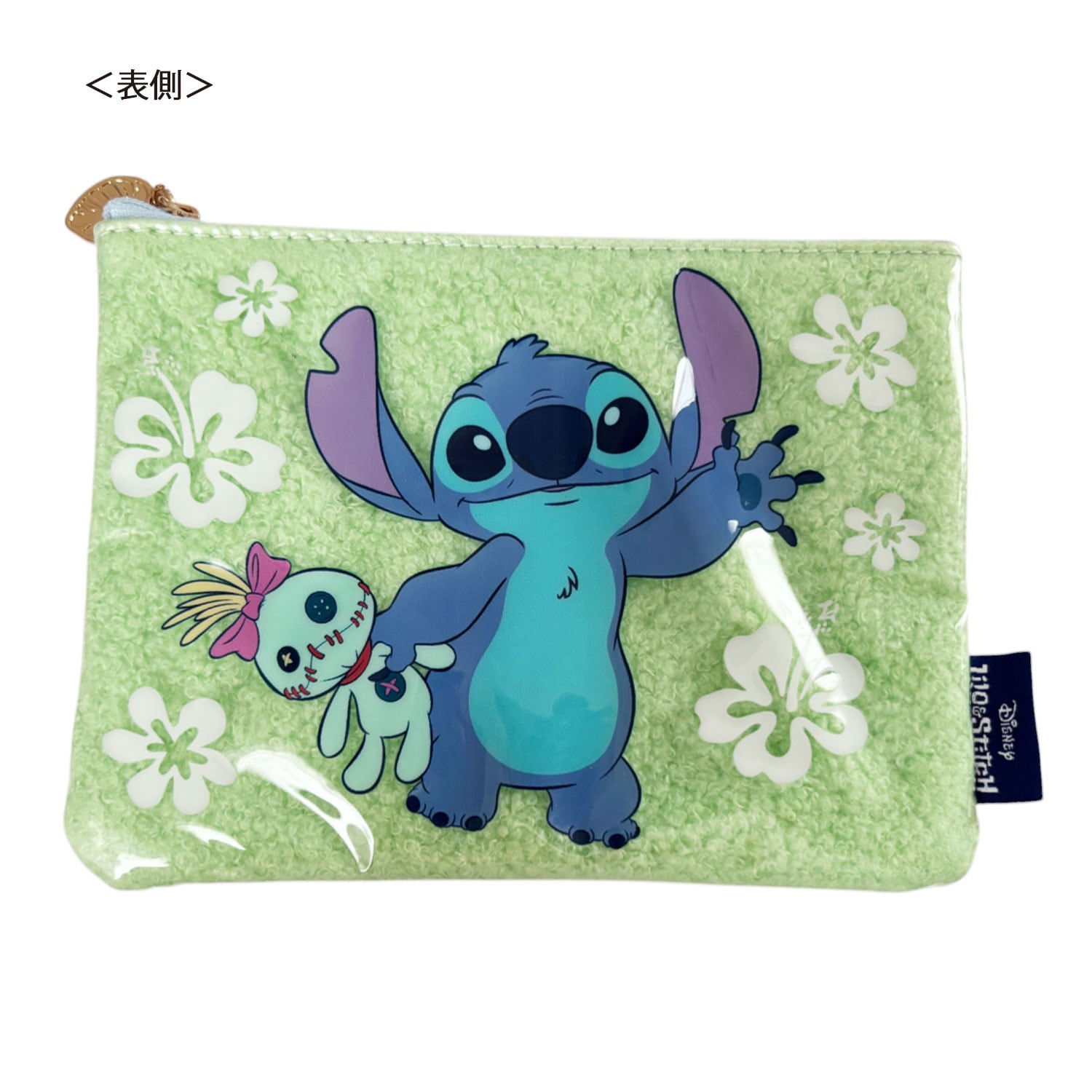 公式] ディズニー リロ＆スティッチ もこもこビニールフラット