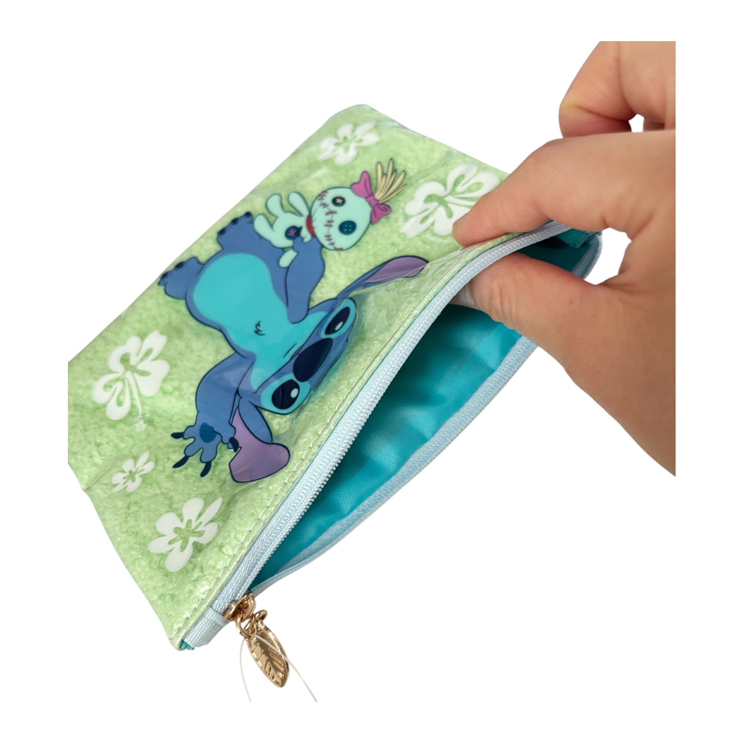 やっち フラットポーチ オーガニックコットンキャンバスフラットポーチ（SS