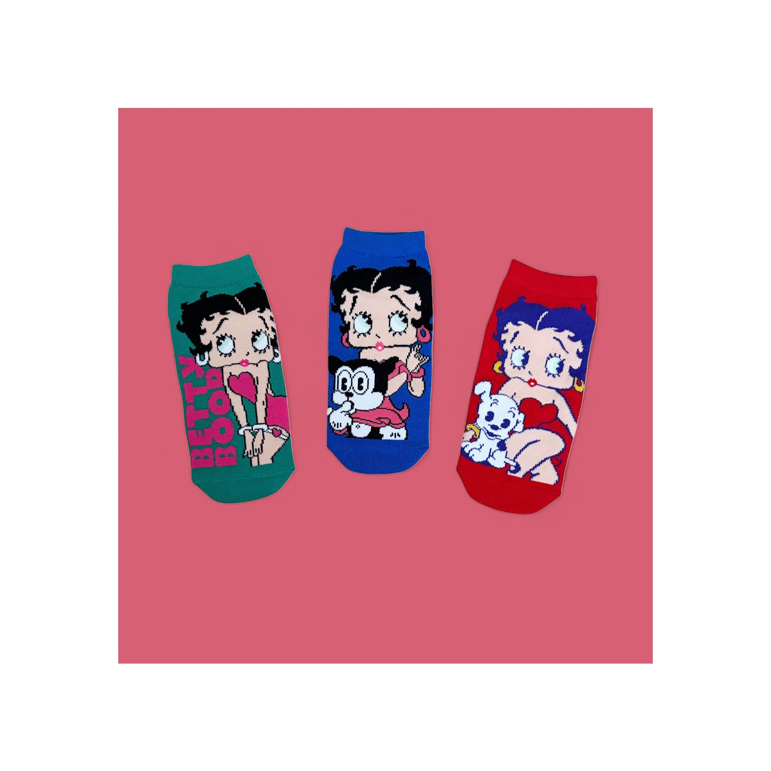 [公式] メーカー直営 ベティ・ブープ キャラックス（靴下）相棒