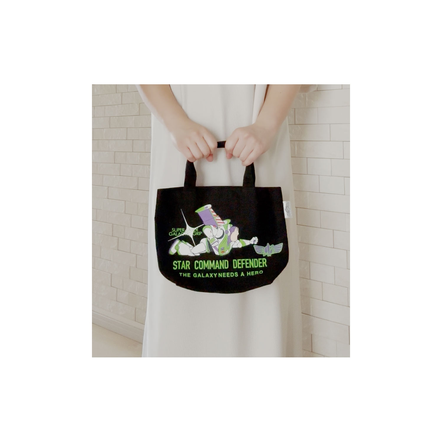 [公式] メーカー直営 トイ・ストーリー カラーマチ付きバッグ ブラック