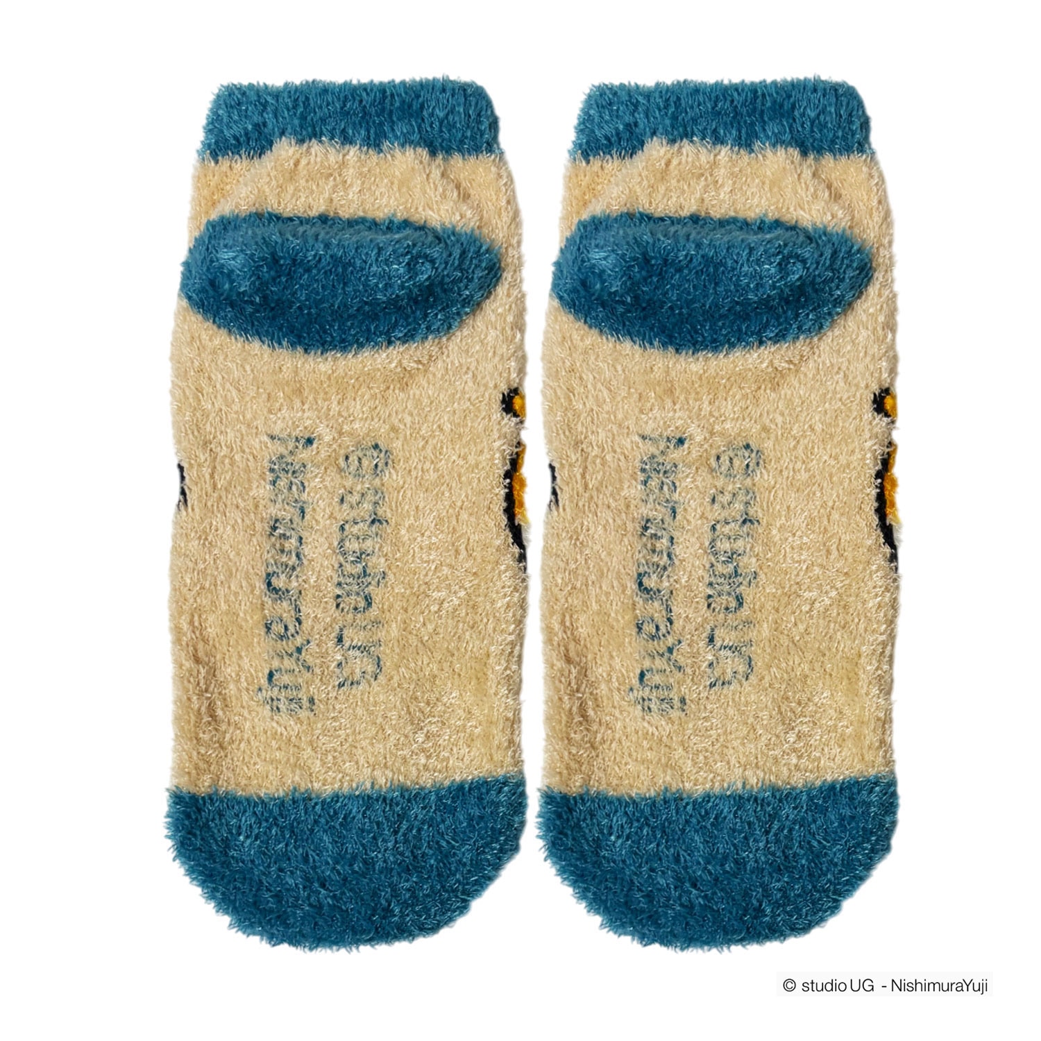 [公式] スタジオUG（にしむらゆうじ）もっこもこ靴下 こねずみ おやすみ BG