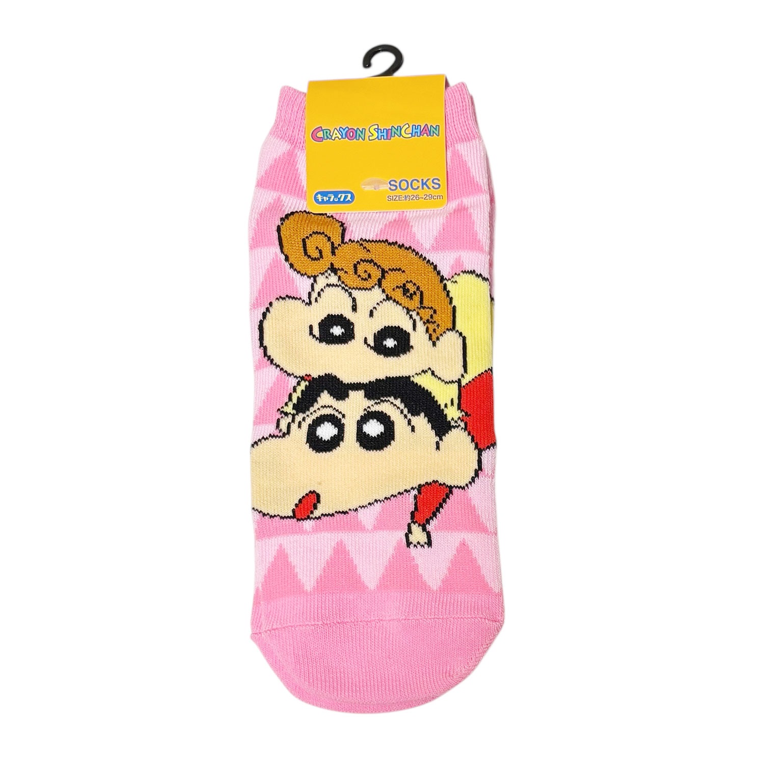 [公式] メーカー直営 クレヨンしんちゃん キャラックス（メンズ靴下）しんちゃんとひまわり