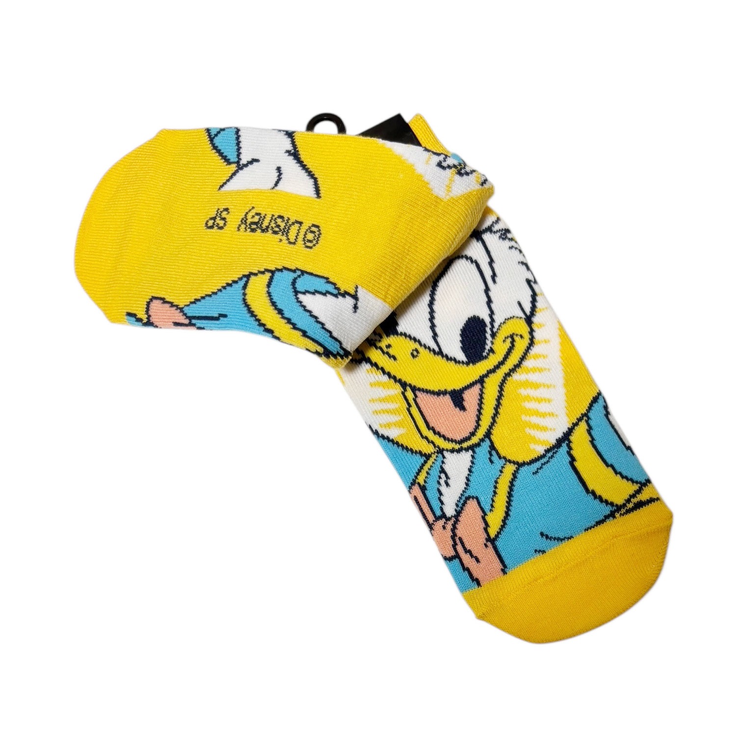 [公式] メーカー直営 ディズニー キャラックス（レディース靴下）ドナルドダック 両手上げ