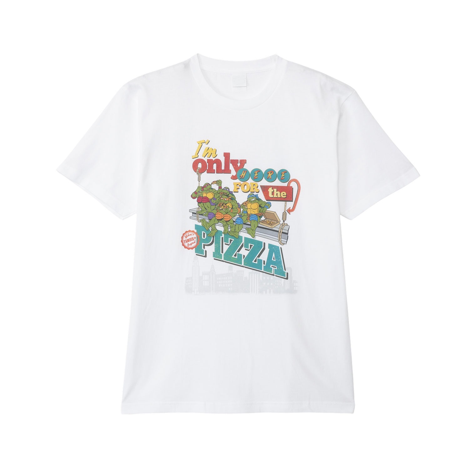 [公式] メーカー直営 ティーンエイジ・ミュータント・ニンジャ・タートルズ Tシャツ みんなでピザ