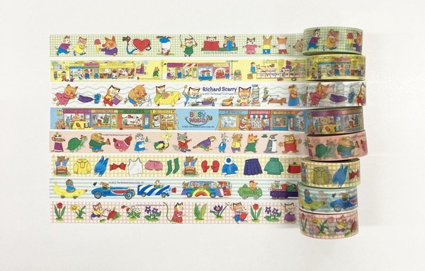 リチャード・スキャリー マスキングテープ タウン/LBL