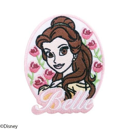 [公式] Disney ディズニー ワッペン　美女と野獣　ベル