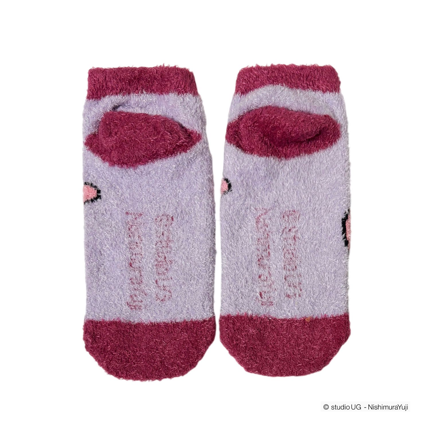 [公式] スタジオUG（にしむらゆうじ）もっこもこ靴下 ラブラビット おやすみ PU