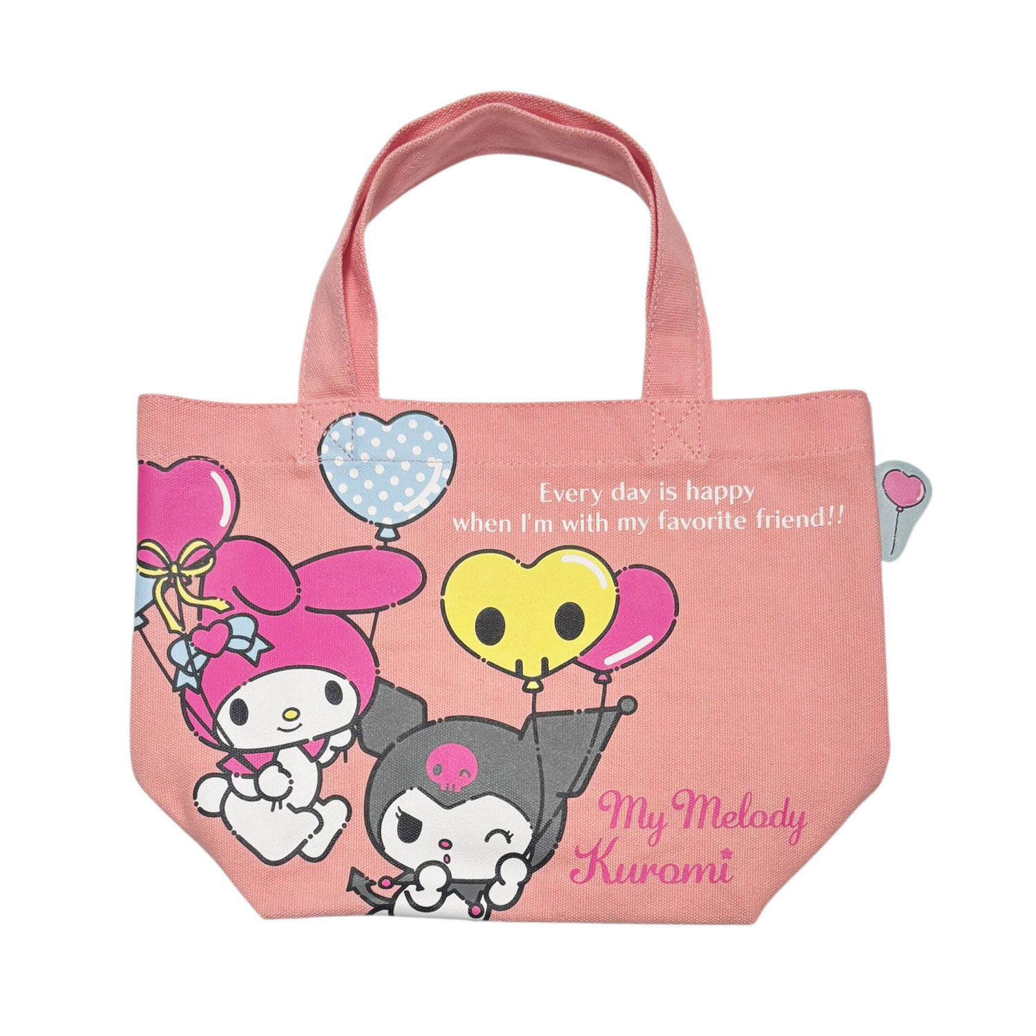 公式] メーカー直営 サンリオキャラクターズ カラーマチ付きバッグ
