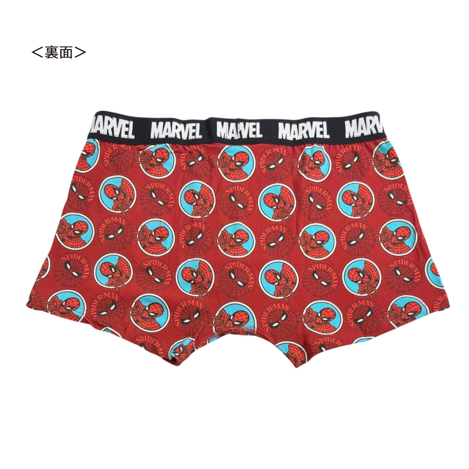 公式] メーカー直営 MARVEL ボクサーパンツ スパイダーマン THWIP