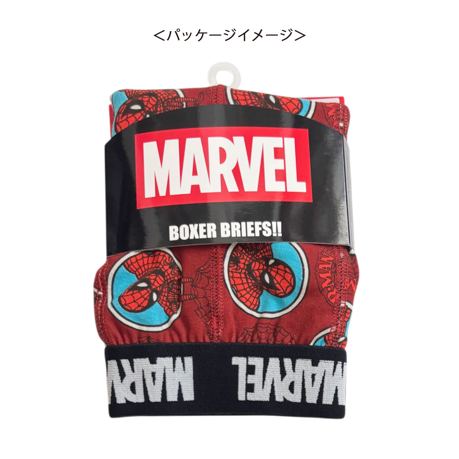 [公式] メーカー直営 MARVEL ボクサーパンツ スパイダーマン THWIP