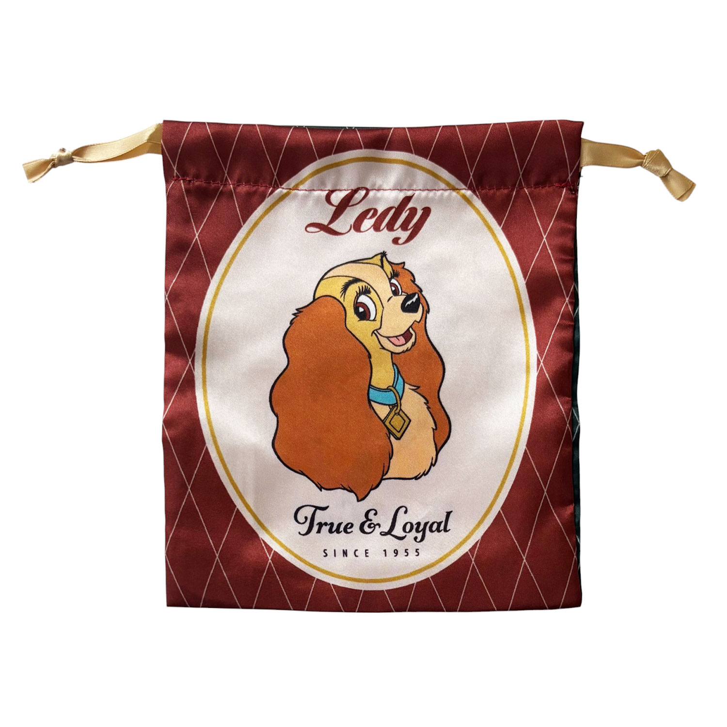 [公式] メーカー直営 ディズニー わんわん物語 リボン巾着 ロイヤル