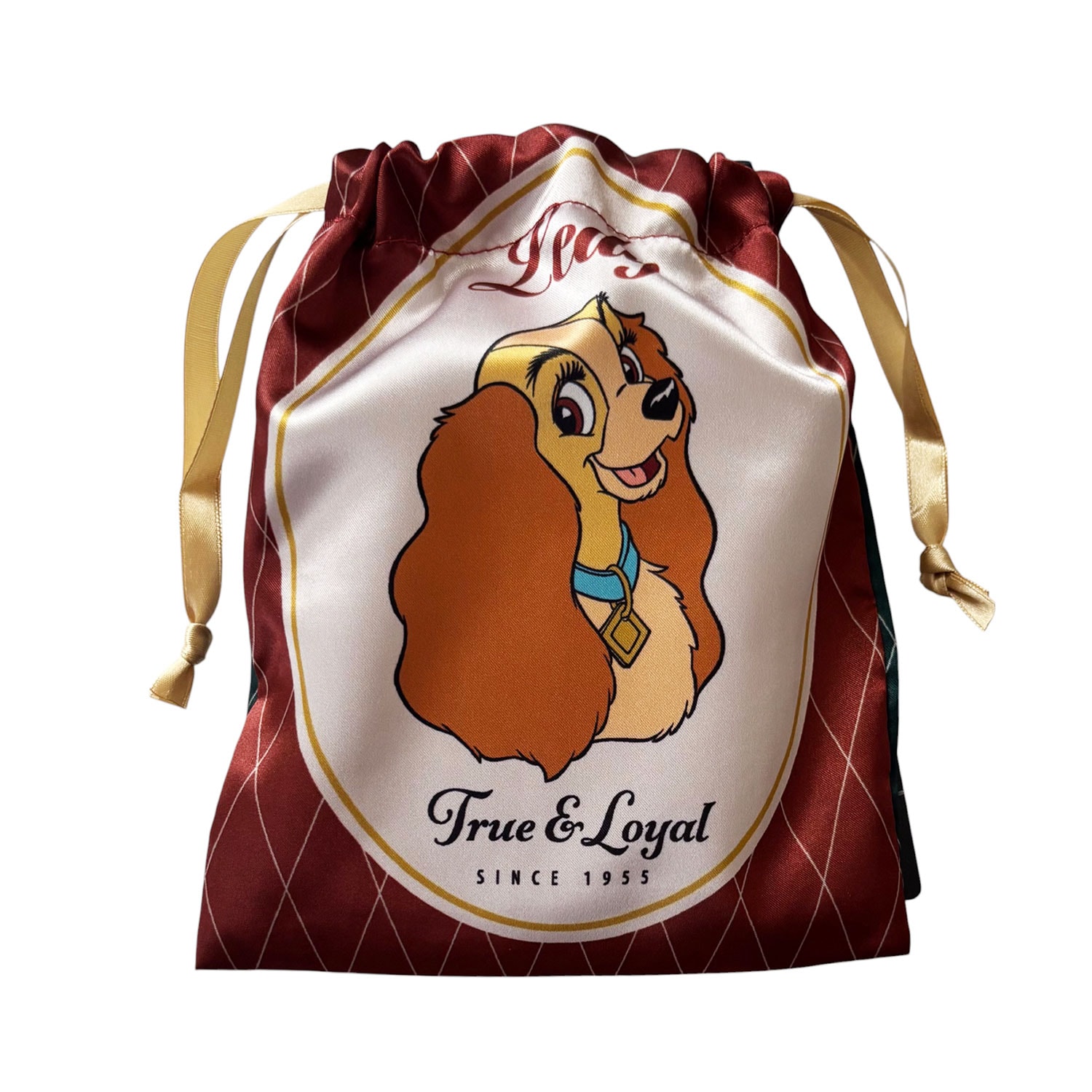 [公式] メーカー直営 ディズニー わんわん物語 リボン巾着 ロイヤル