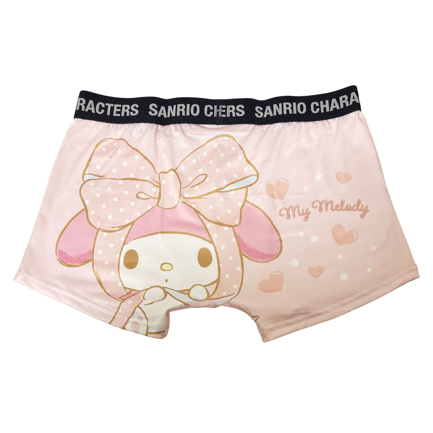 [公式] メーカー直営 サンリオキャラクターズ ボクサーパンツ（ポリエステル） マイメロディ リボン