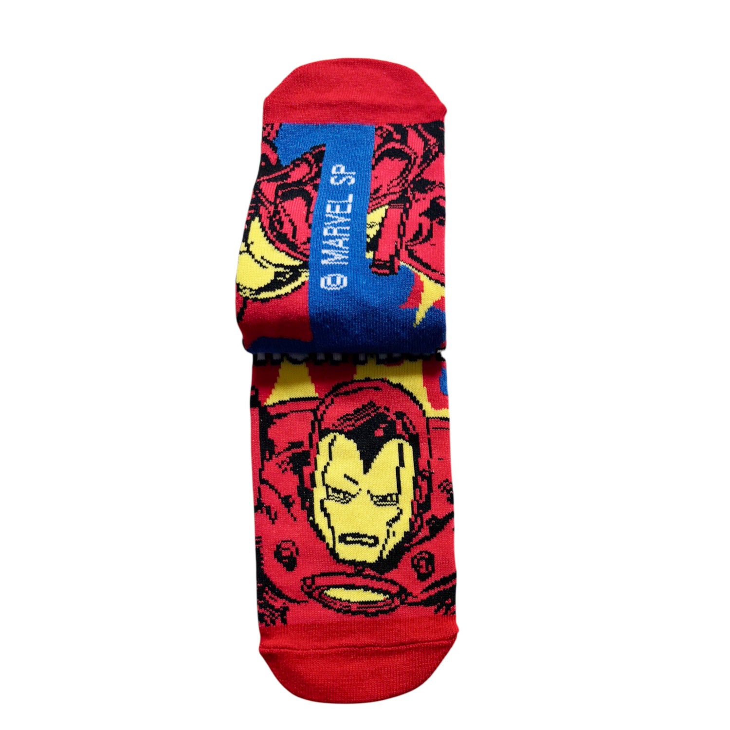 [公式] メーカー直営 MARVEL キャラックス（レディース靴下）アイアンマン ポーズ