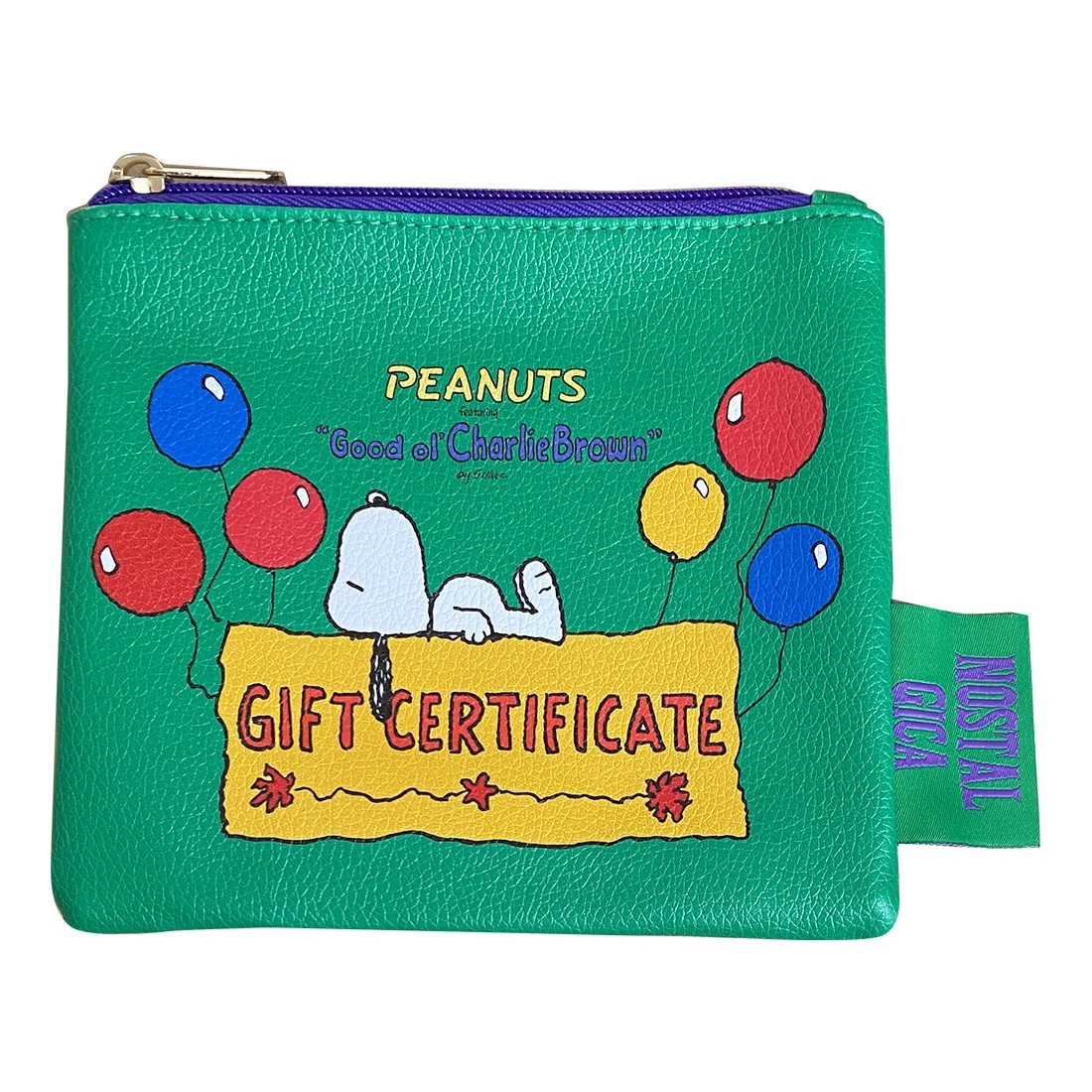 NOSTALGICA/PEANUTS スヌーピー コスメティックポーチ お昼寝