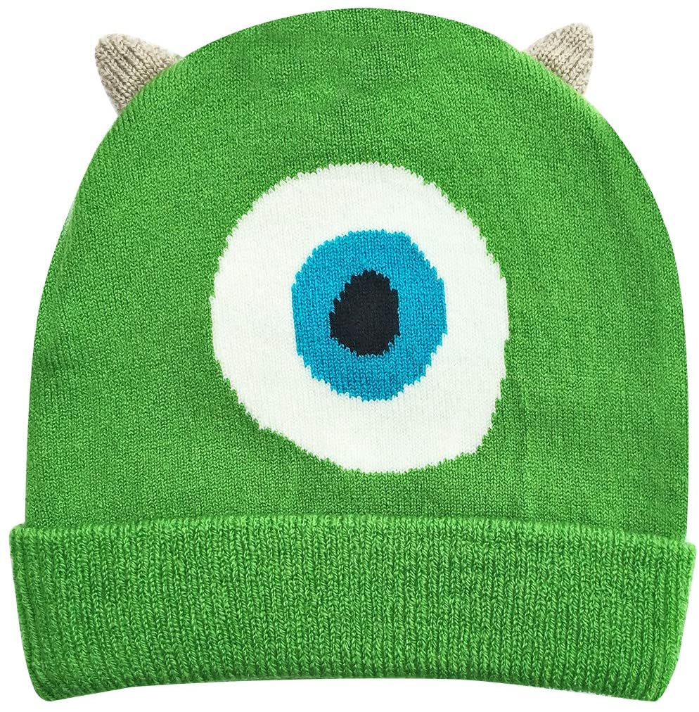 [公式] Disney ディズニー キッズ フェイス ニットキャップ/マイク　AWDS5537