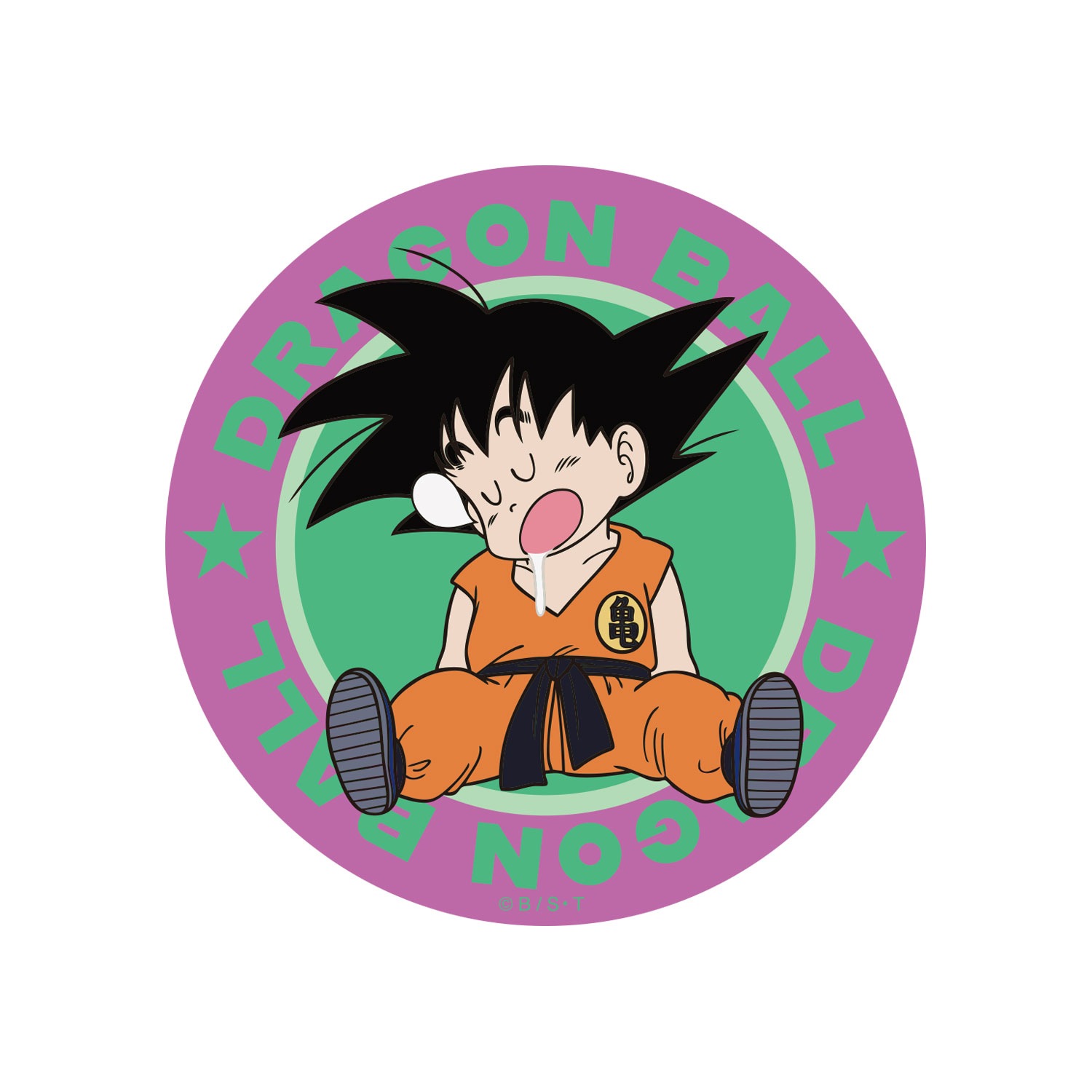 [公式] メーカー直営 ドラゴンボール キャラクターステッカー 悟空 PU×GR