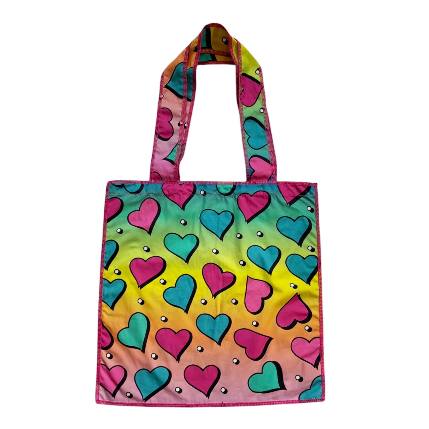 [公式] ディズニー ノスタルジカ フラットトートバッグ ミニーマウス カラフル