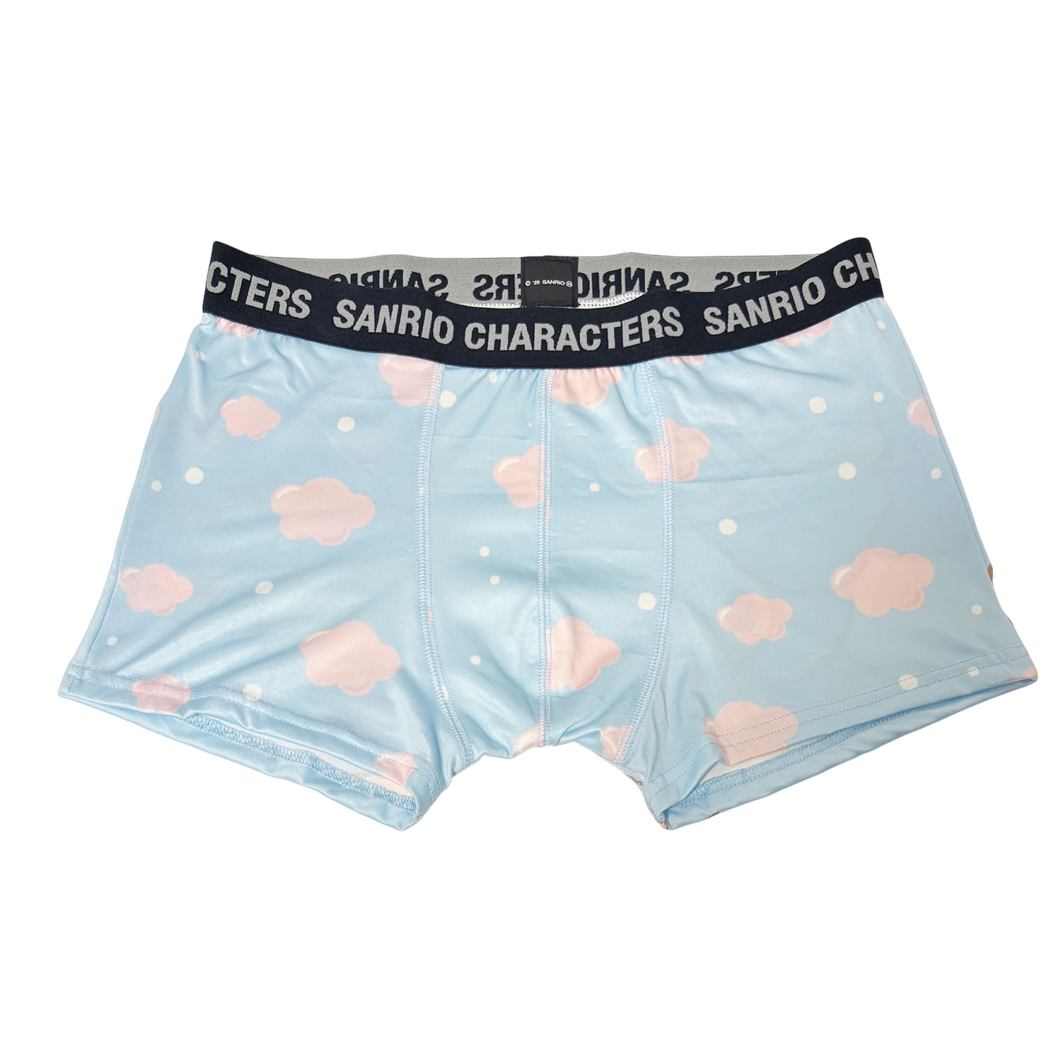 [公式] メーカー直営 サンリオキャラクターズ ボクサーパンツ（ポリエステル） シナモロール リボン
