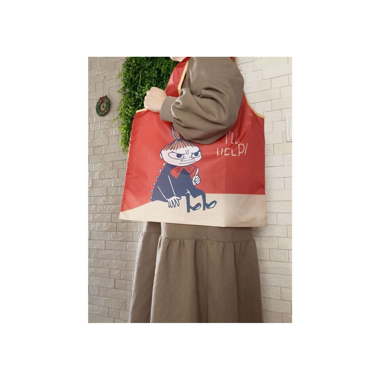 [公式] メーカー直営 ムーミン くるくるショッピングバッグ リトルミイ コミック OR