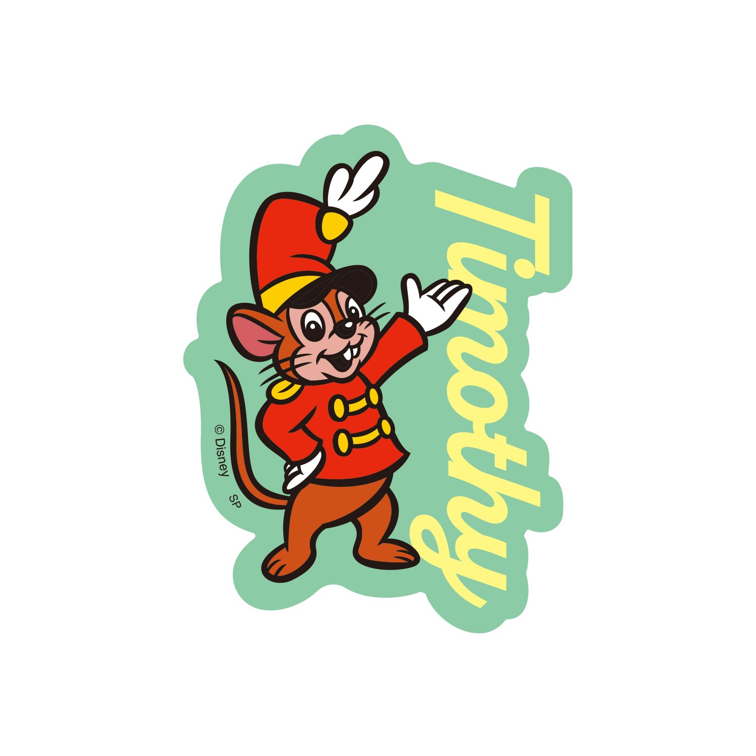 [公式] Disney NOSTALGICA 80Type Line Up Stickers ティモシー ロゴ