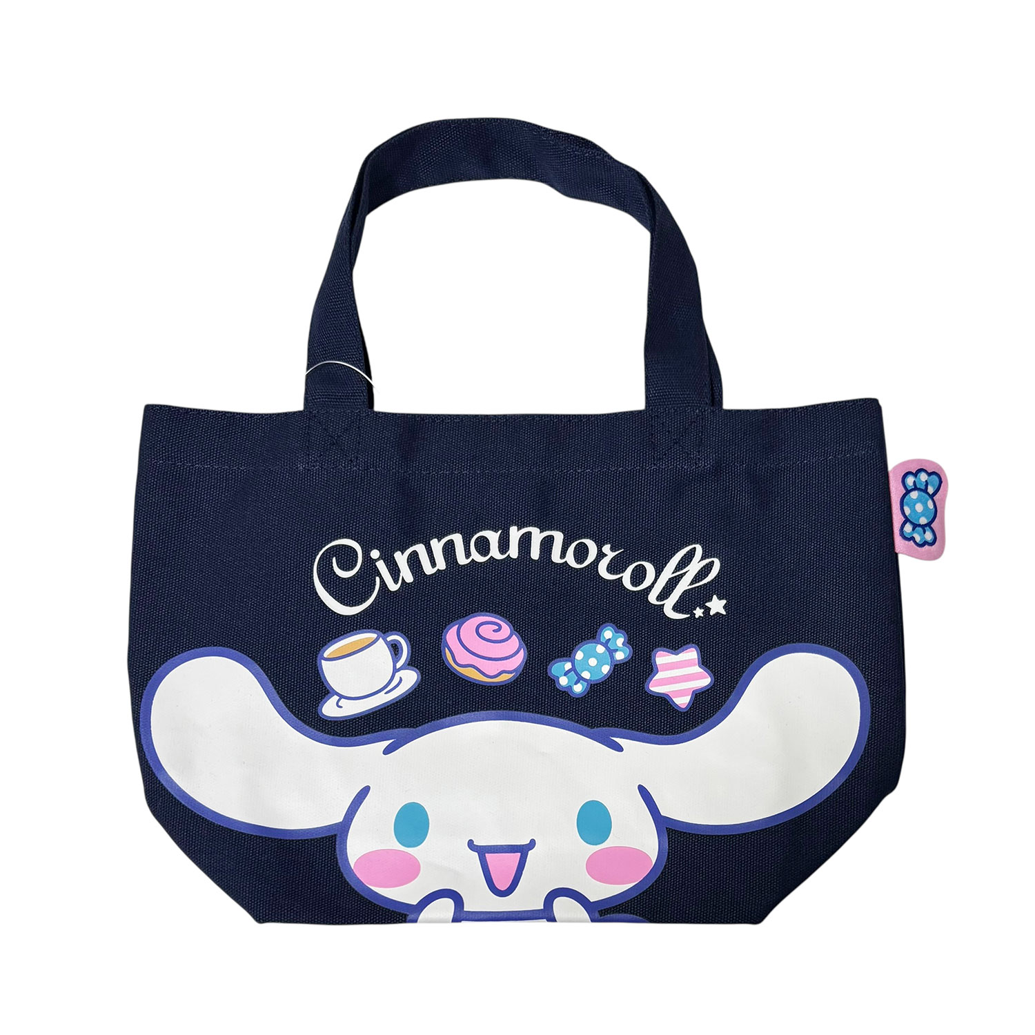 [公式] メーカー直営 サンリオキャラクターズ カラーマチ付きバッグ シナモロール アップ