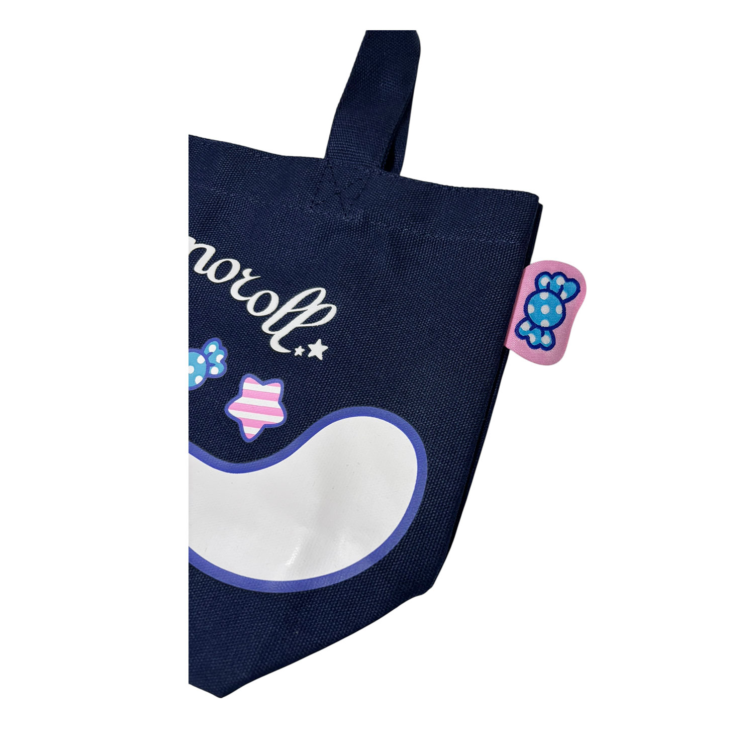 [公式] メーカー直営 サンリオキャラクターズ カラーマチ付きバッグ シナモロール アップ