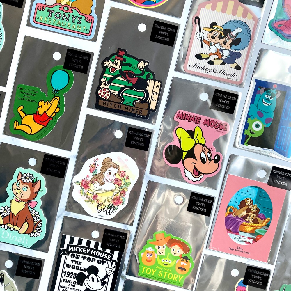 ディズニー キャラクターステッカー  ミッキー/ウィリー