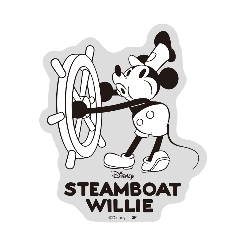 ディズニー キャラクターステッカー  ミッキー/ウィリー