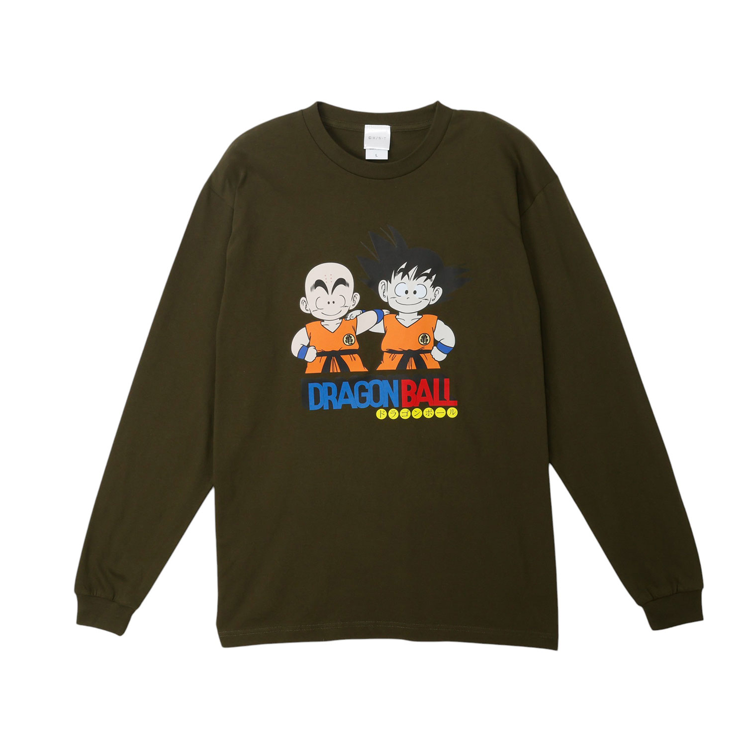 [公式] ドラゴンボール ロングスリーブ Tシャツ 悟空＆クリリン