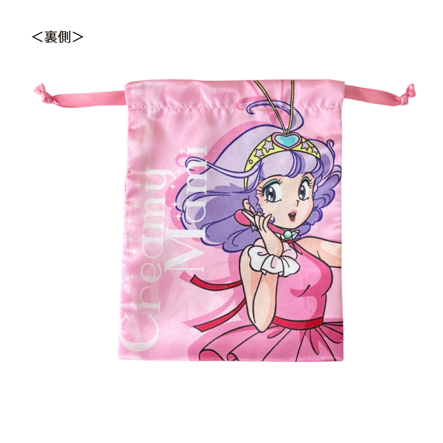 公式] メーカー直営 魔法の天使 クリィミーマミ リボン巾着 ピンク