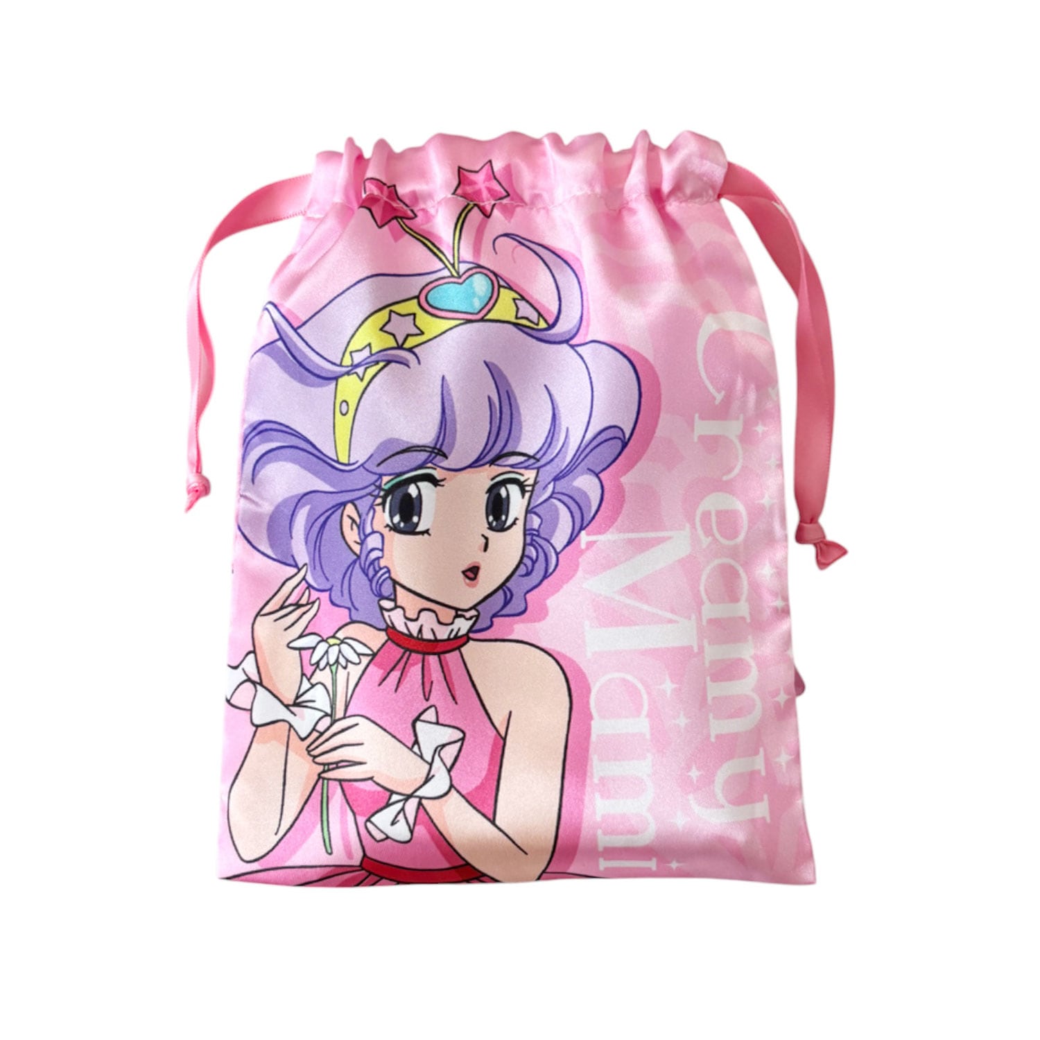 公式] メーカー直営 魔法の天使 クリィミーマミ リボン巾着 ピンク
