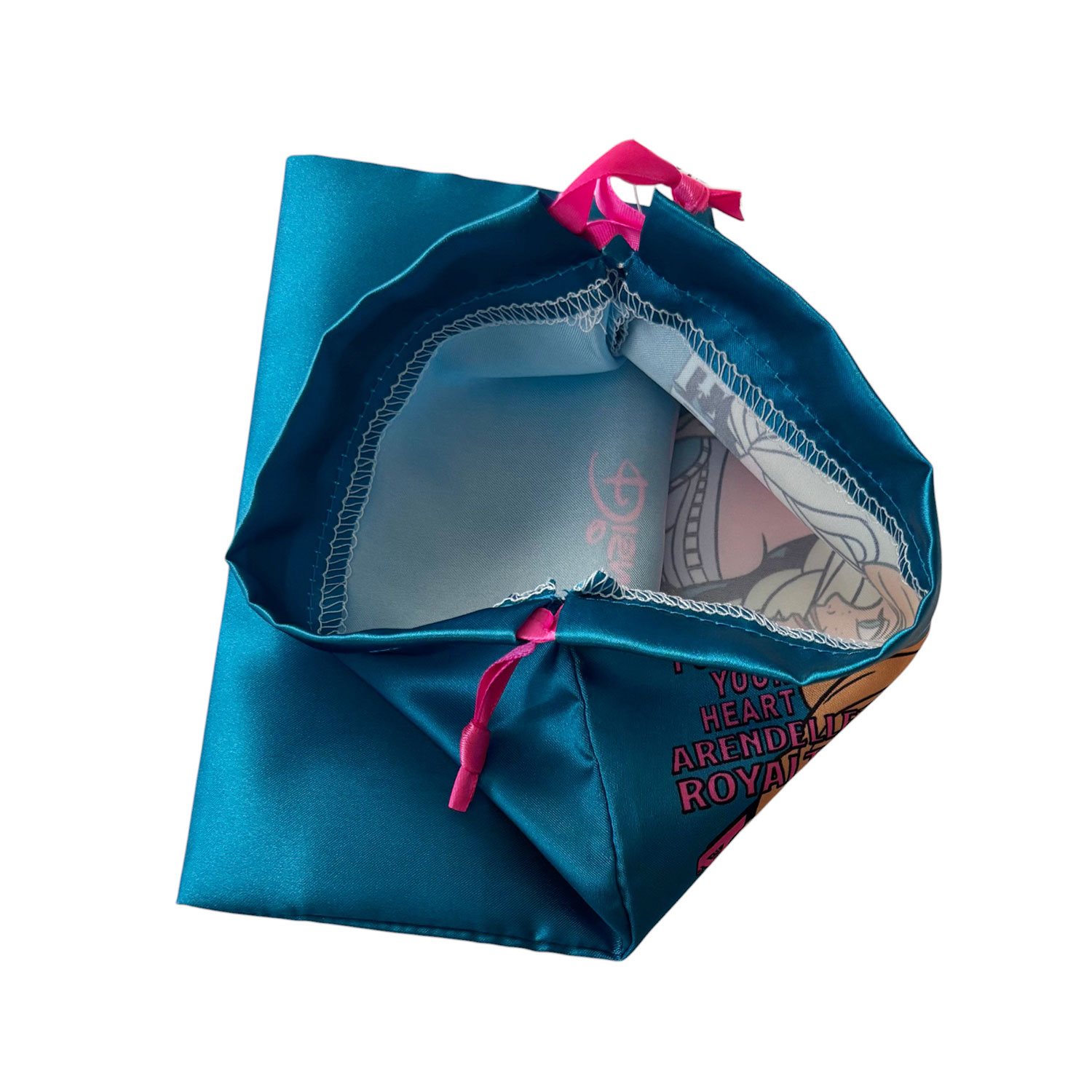 [公式] メーカー直営 ディズニー アナと雪の女王 リボン巾着 横顔