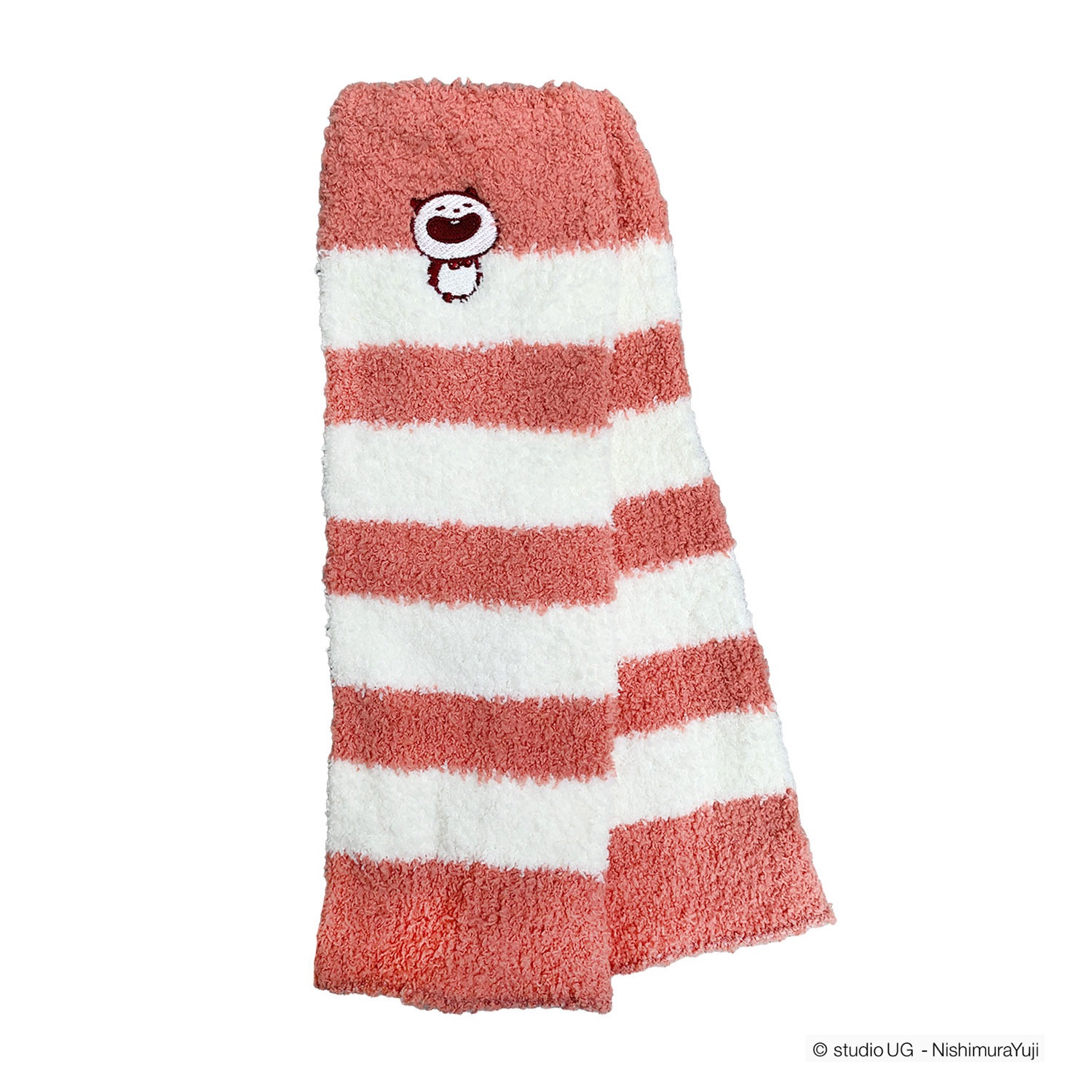 [公式] スタジオUG（にしむらゆうじ）レッグウォーマー ごきげんぱんだ ボーダー