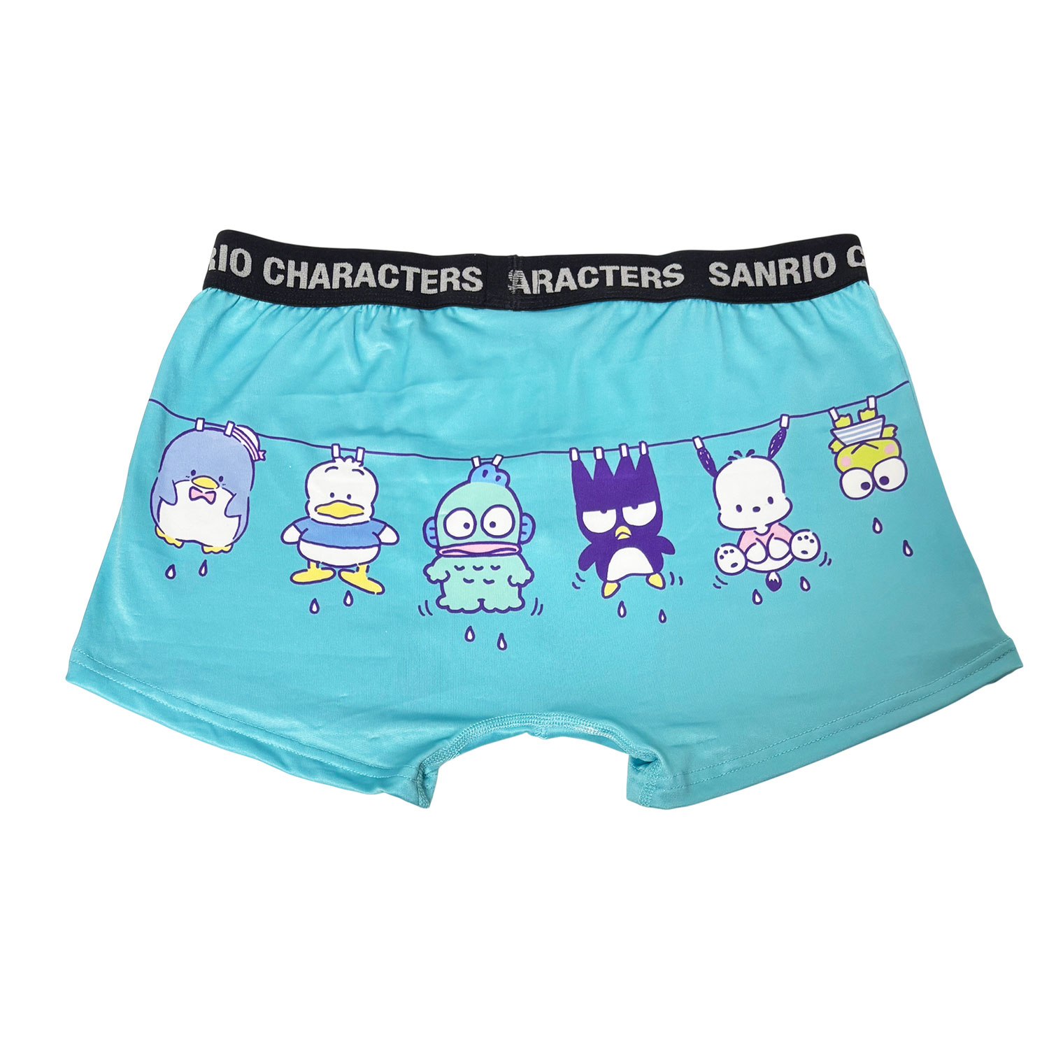 [公式] メーカー直営 サンリオキャラクターズ ボクサーパンツ（ポリエステル） はぴだんぶい お洗濯
