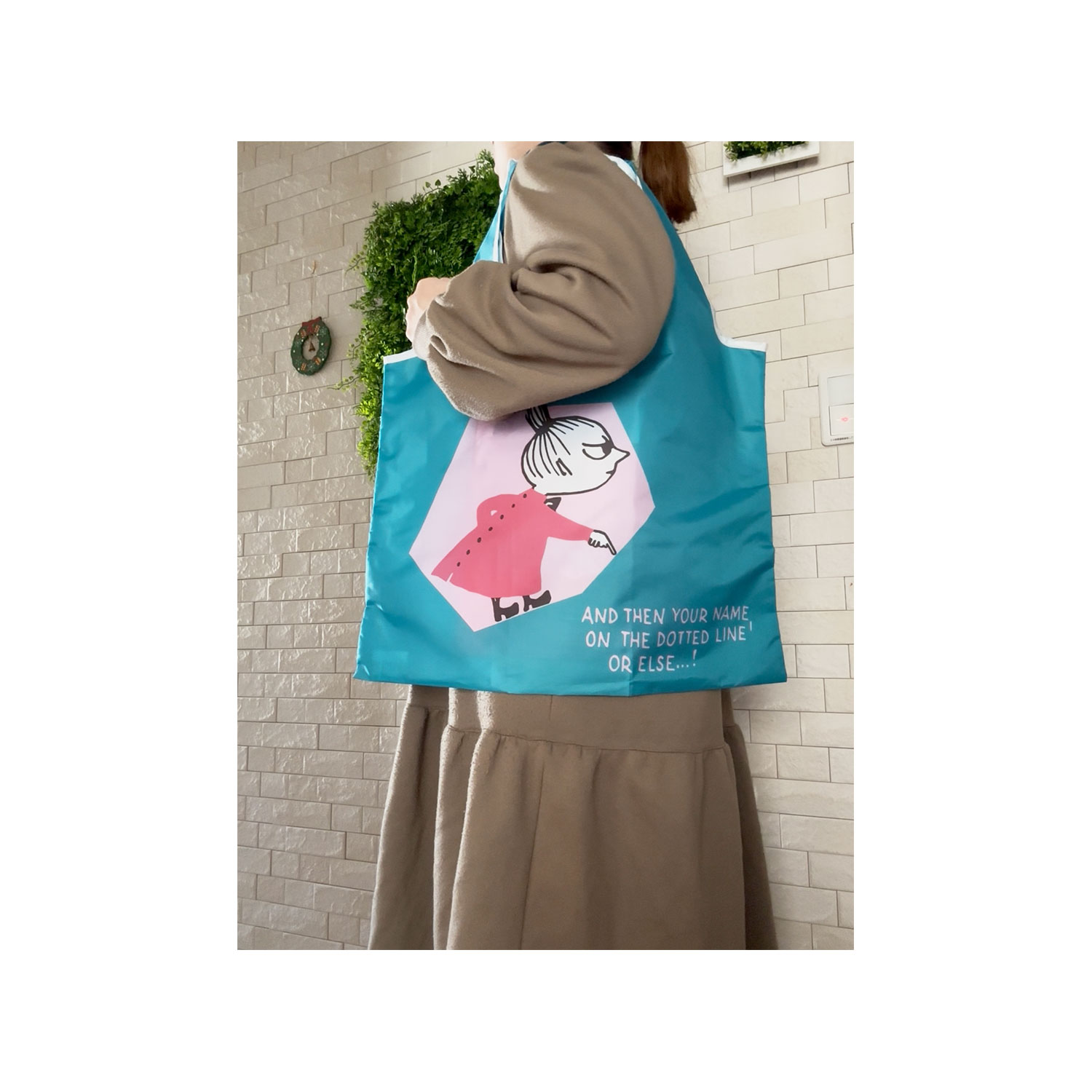 [公式] メーカー直営 ムーミン くるくるショッピングバッグ リトルミイ コミック GR