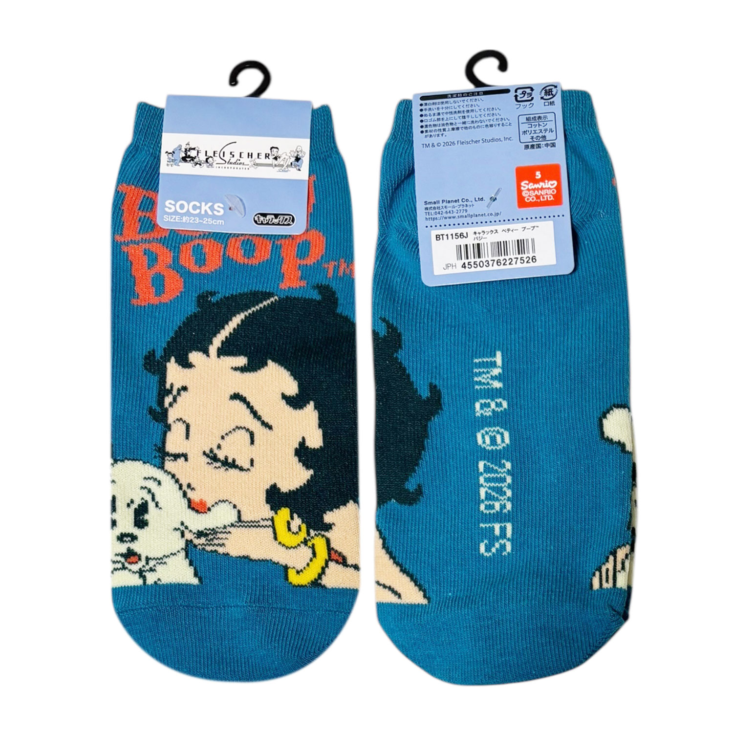 [公式] メーカー直営 ベティ・ブープ キャラックス（レディース靴下）パジー