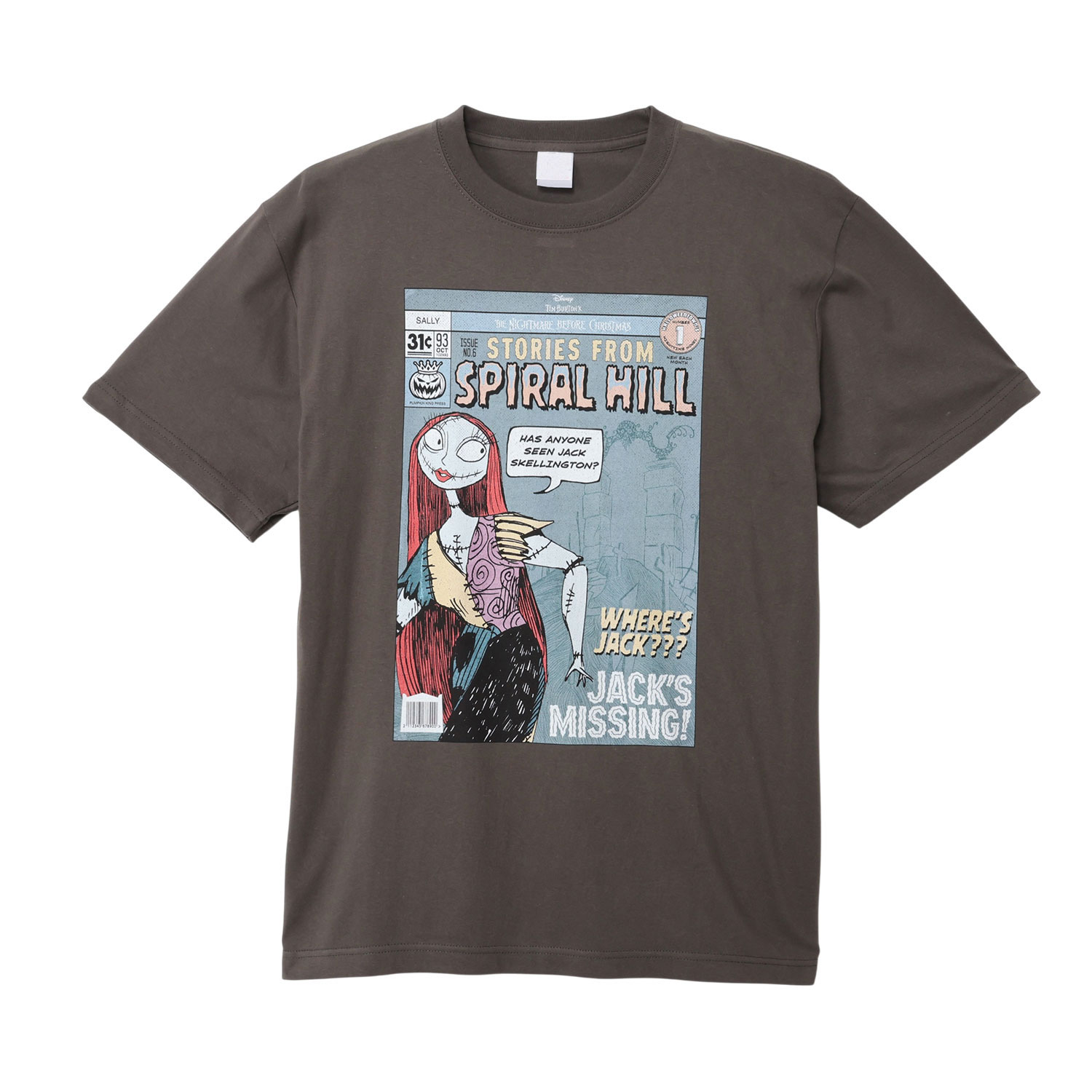 [公式] メーカー直営 ディズニー ナイトメアー・ビフォア・クリスマス Tシャツ サリー コミック