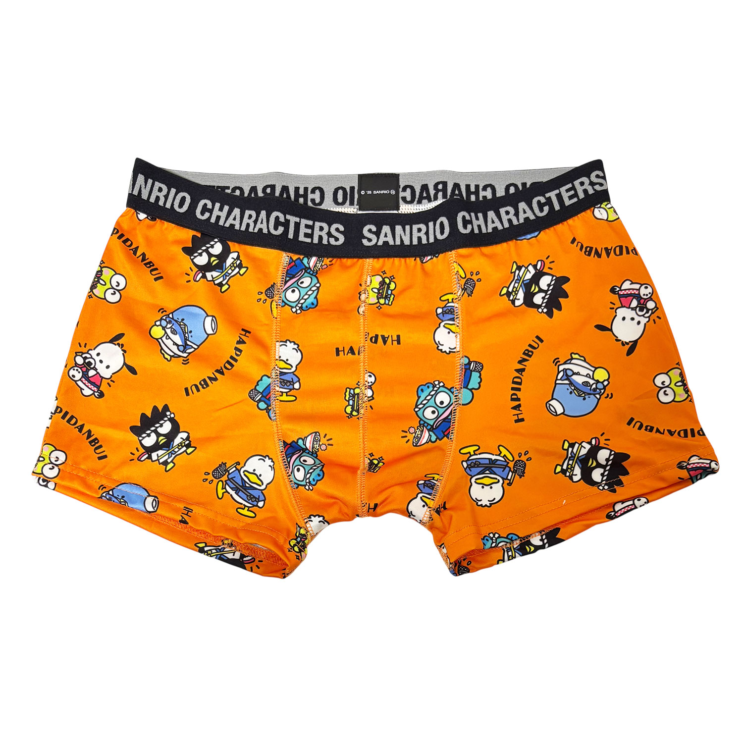 [公式] メーカー直営 サンリオキャラクターズ ボクサーパンツ（ポリエステル） はぴだんぶい 食べ物