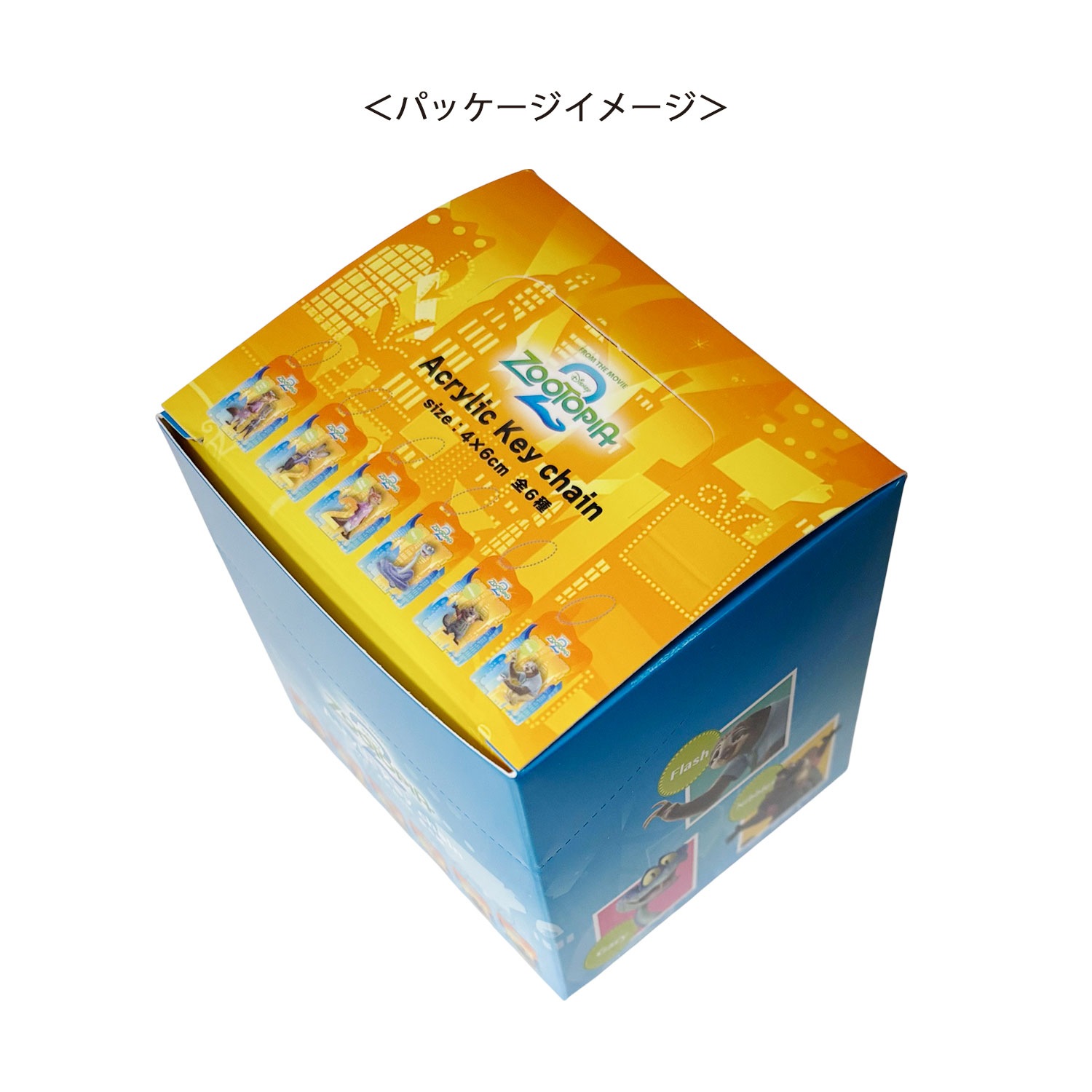 公式] メーカー直営 ディズニー ブラインドブリスター風 アクリルキー