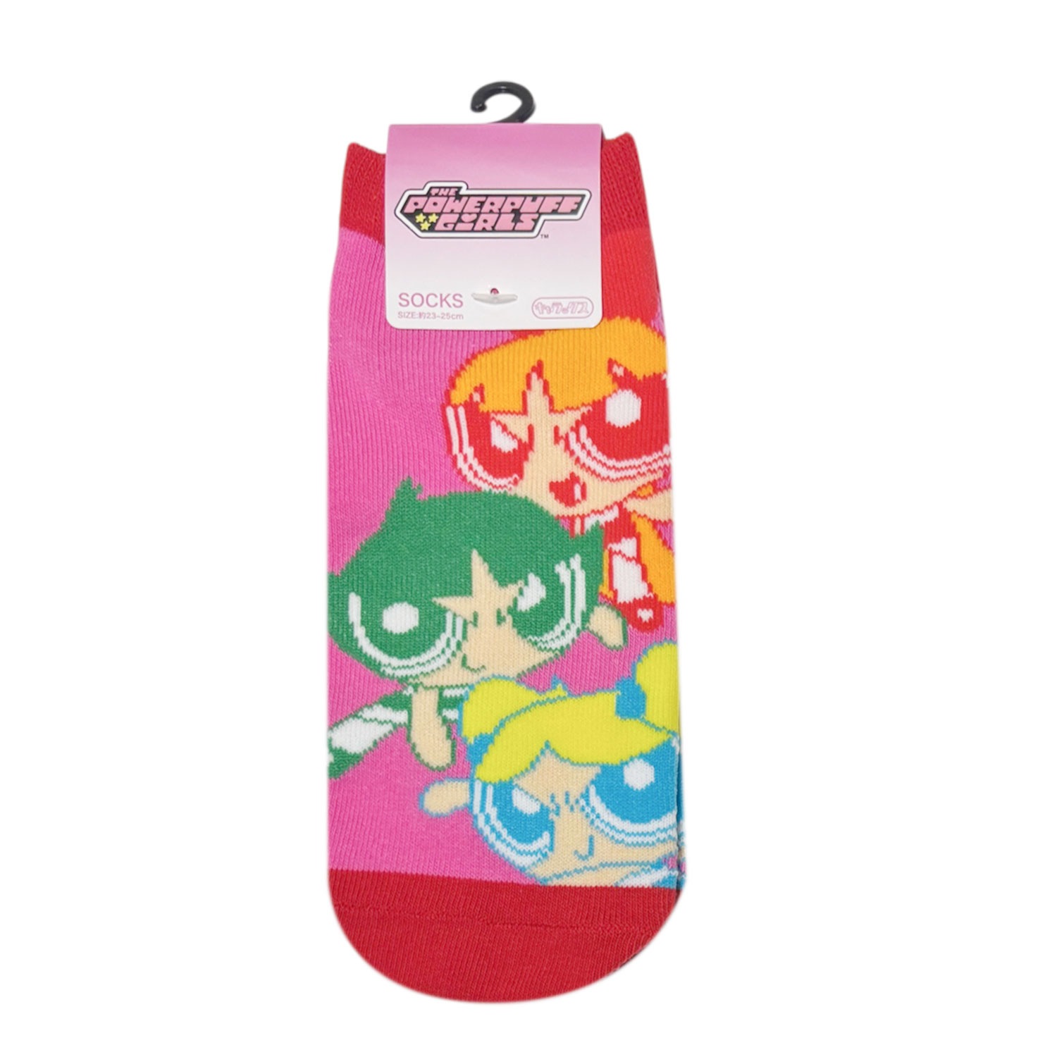 [公式] メーカー直営 パワーパフガールズ キャラックス（レディース靴下）闘志