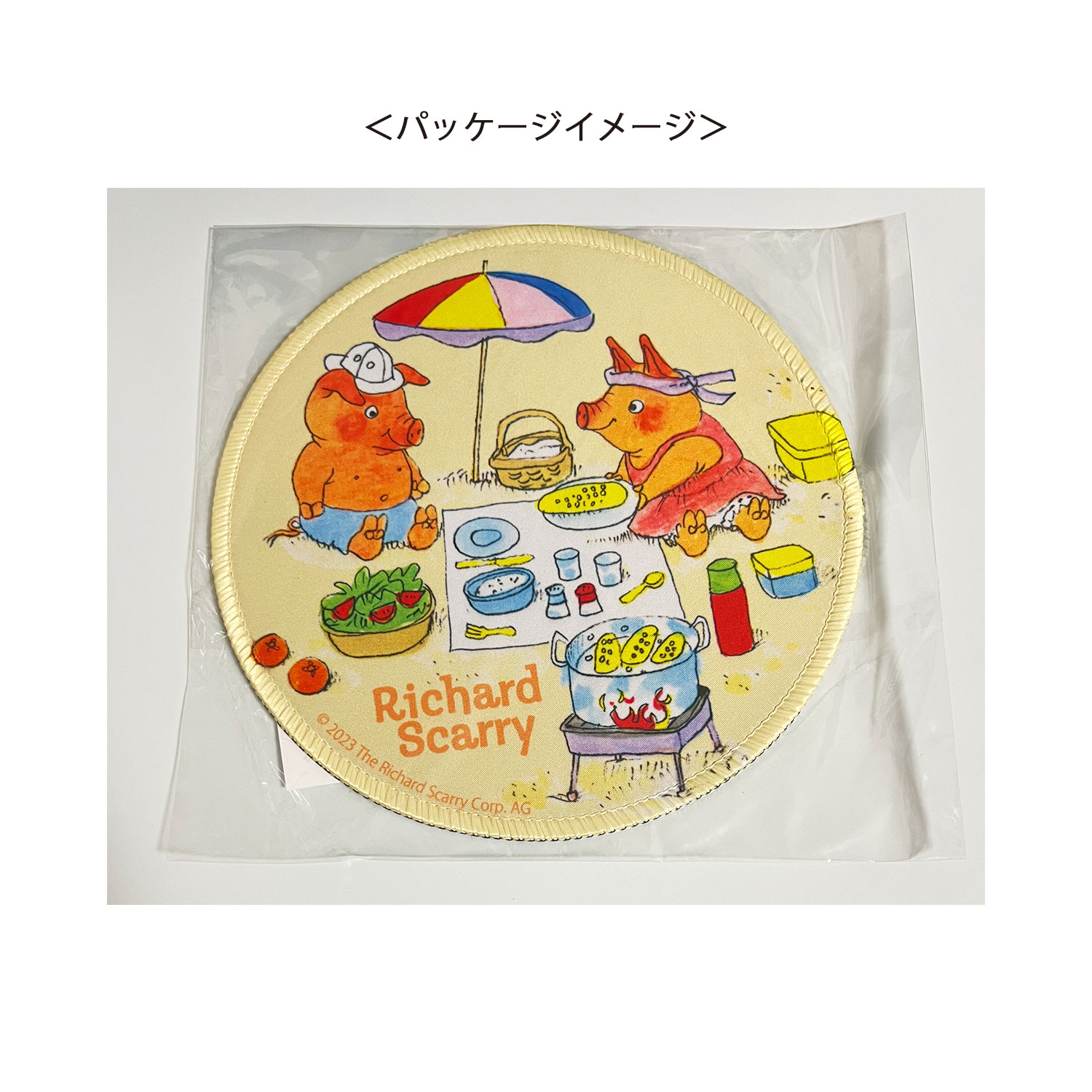 [公式] メーカー直営 リチャード・スキャリー マウスパッド ビーチ