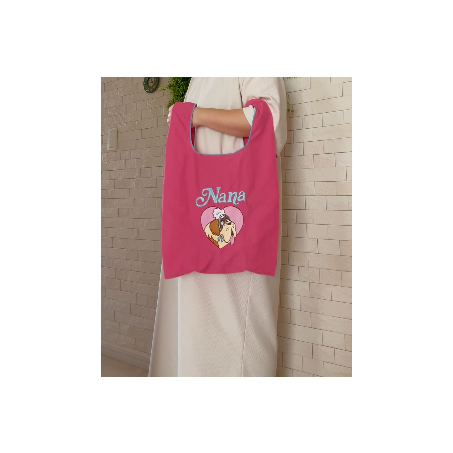 公式] メーカー直営 ディズニー ノスタルジカ 刺繍トートバッグ