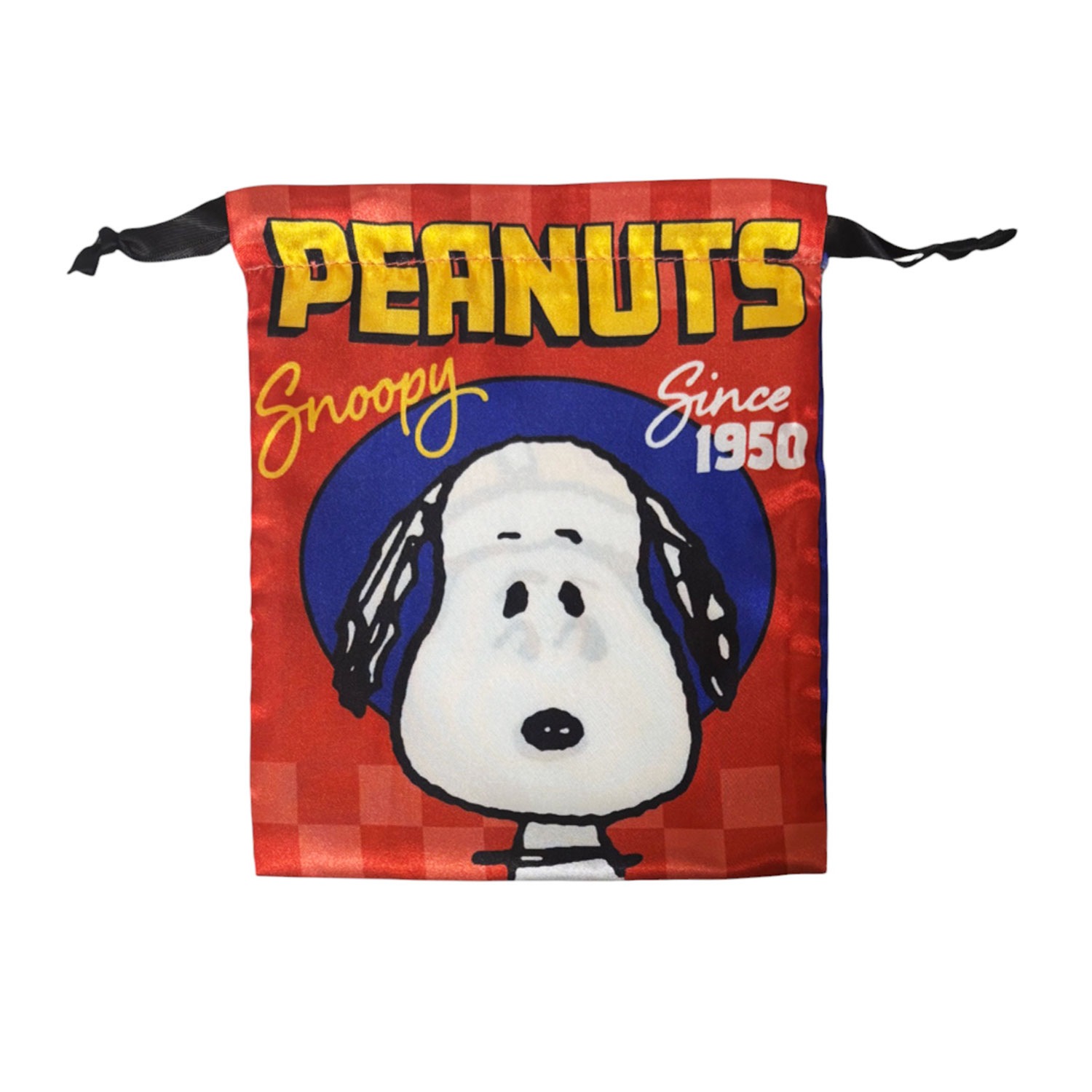 [公式] メーカー直営 PEANUTS スヌーピー リボン巾着 フェイス