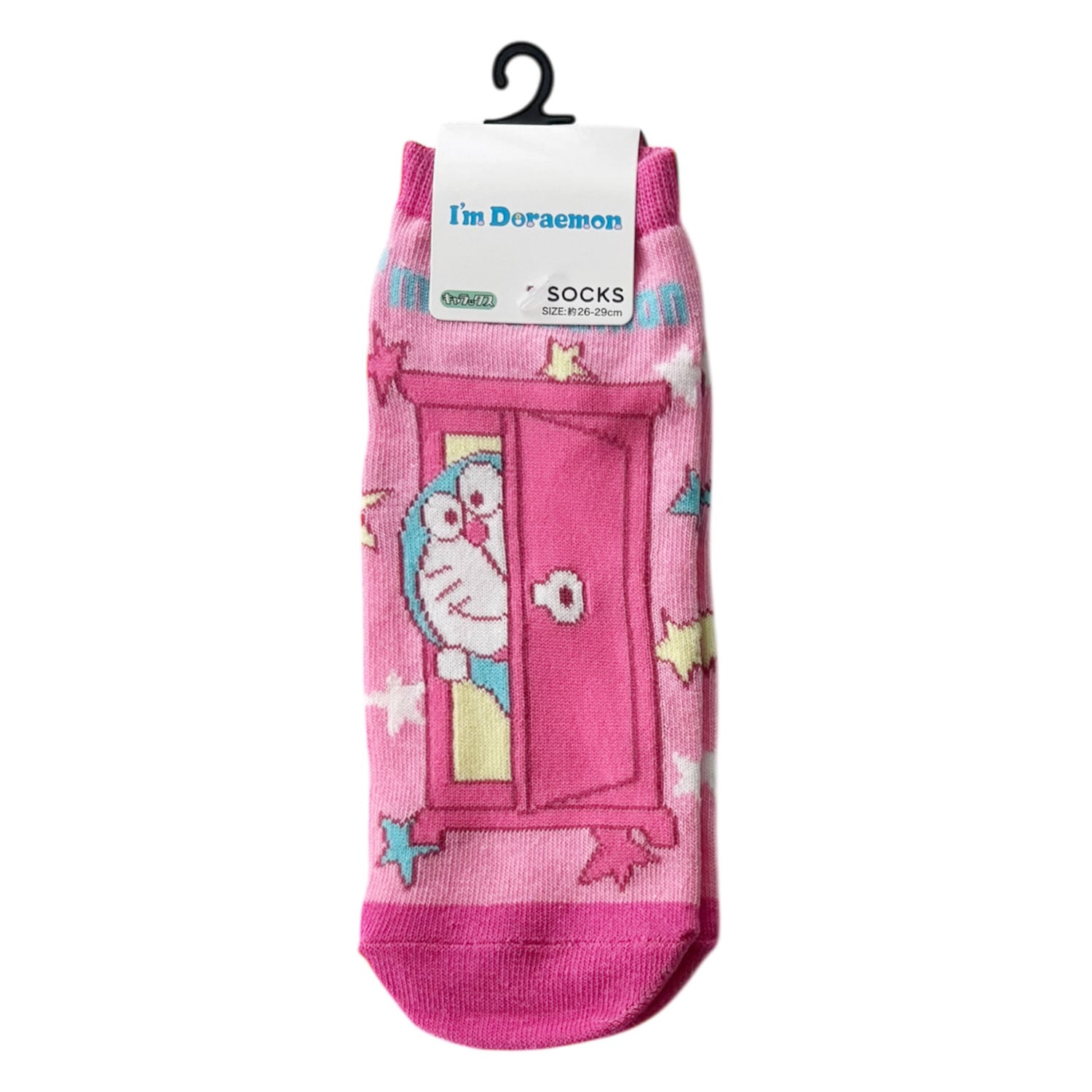 [公式] メーカー直営 I'm Doraemon キャラックス（メンズ靴下）どこでもドア