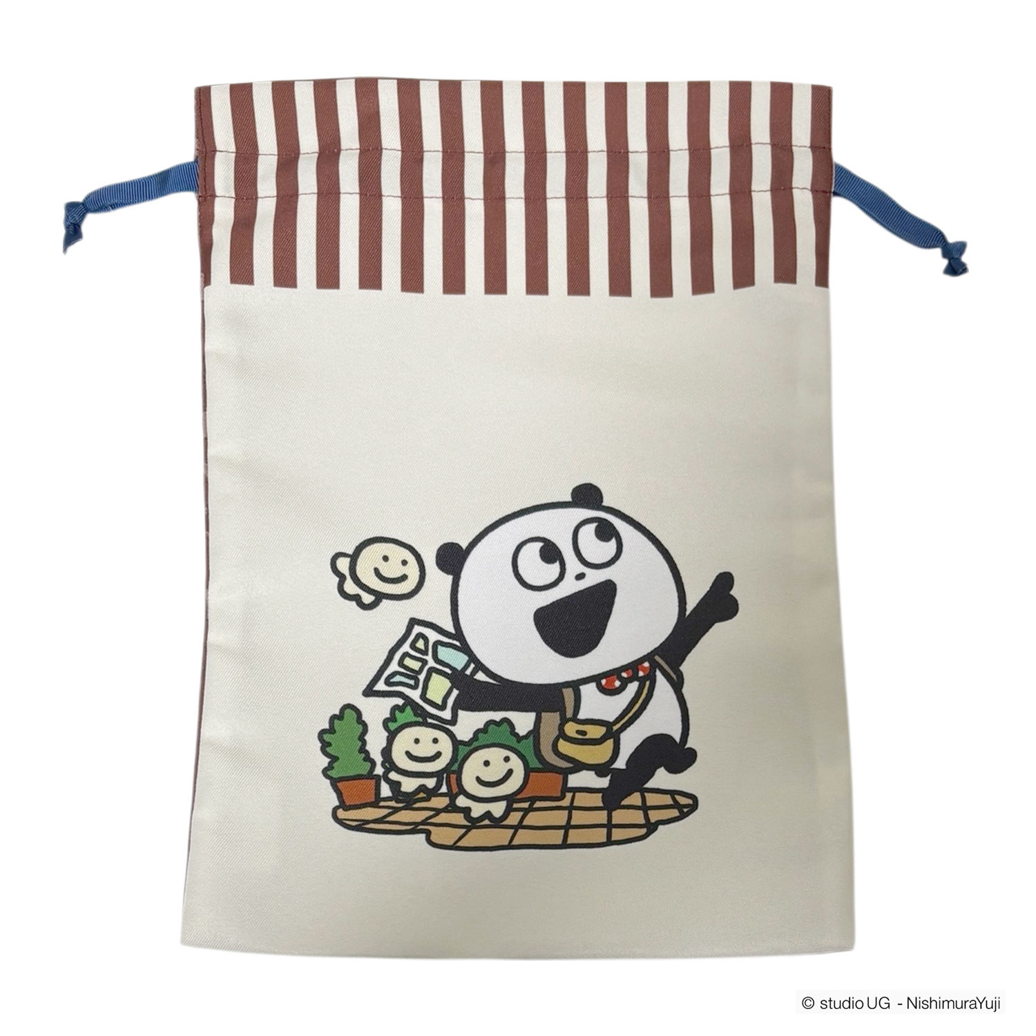 公式] スタジオUG（にしむらゆうじ）トラベル巾着L スタジオUG「旅